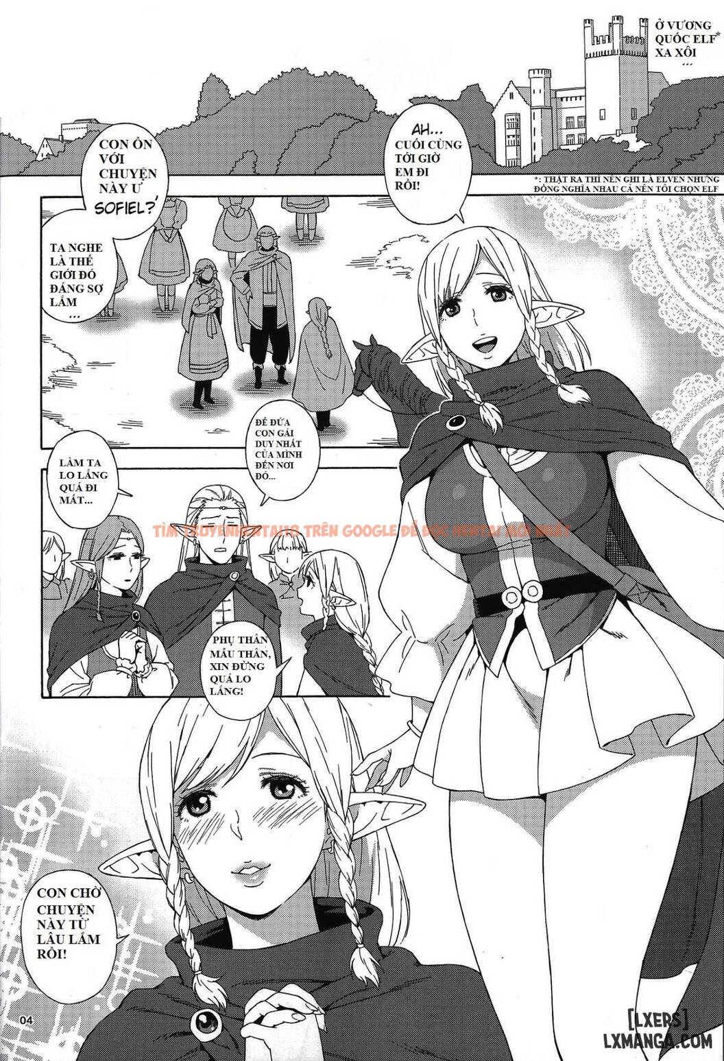 Xem ảnh 1 trong truyện hentai Tenkousei Jk Elf - Chapter 1 - hentaitvn.net