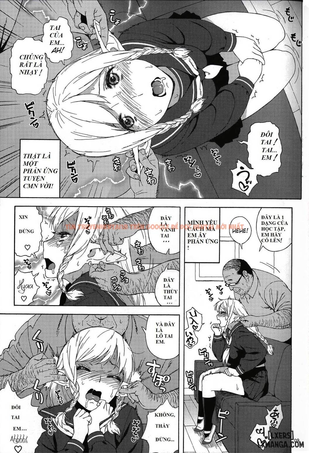 Xem ảnh 6 trong truyện hentai Tenkousei Jk Elf - Chapter 1 - hentaitvn.net