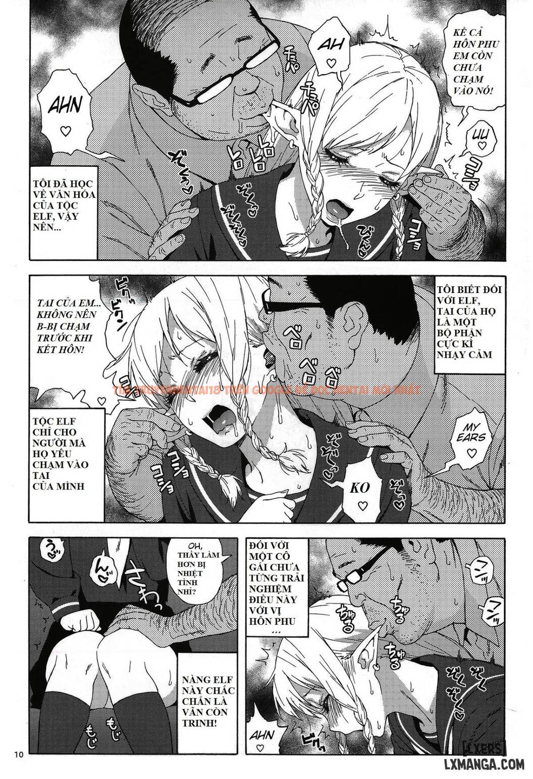 Xem ảnh 7 trong truyện hentai Tenkousei Jk Elf - Chapter 1 - hentaitvn.net