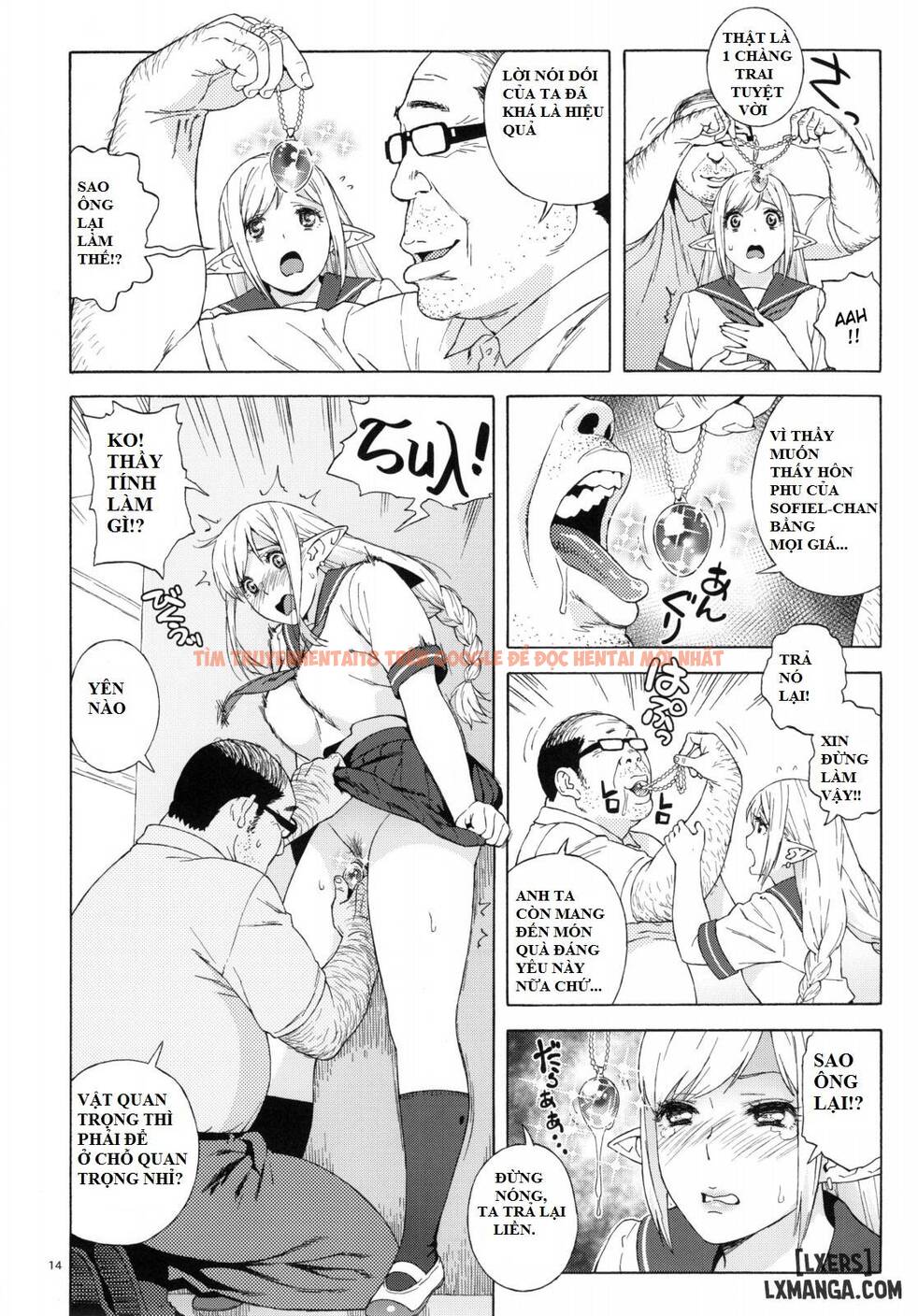 Xem ảnh 11 trong truyện hentai Tenkousei Jk Elf - Chapter 2 - hentaitvn.net