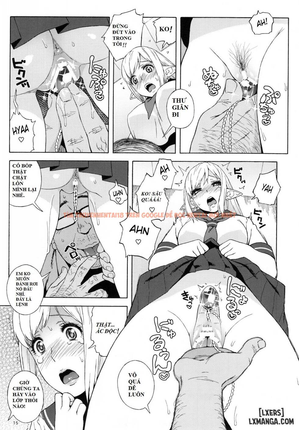 Xem ảnh 12 trong truyện hentai Tenkousei Jk Elf - Chapter 2 - hentaitvn.net