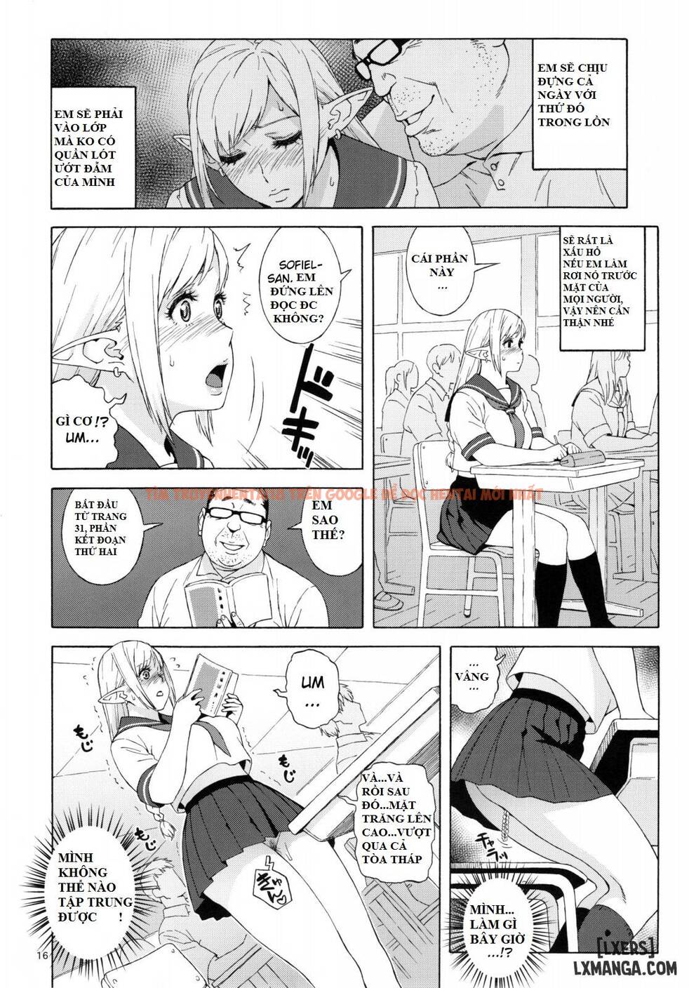 Xem ảnh 13 trong truyện hentai Tenkousei Jk Elf - Chapter 2 - hentaitvn.net