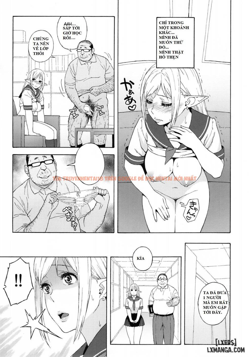 Xem ảnh 6 trong truyện hentai Tenkousei Jk Elf - Chapter 2 - hentaitvn.net