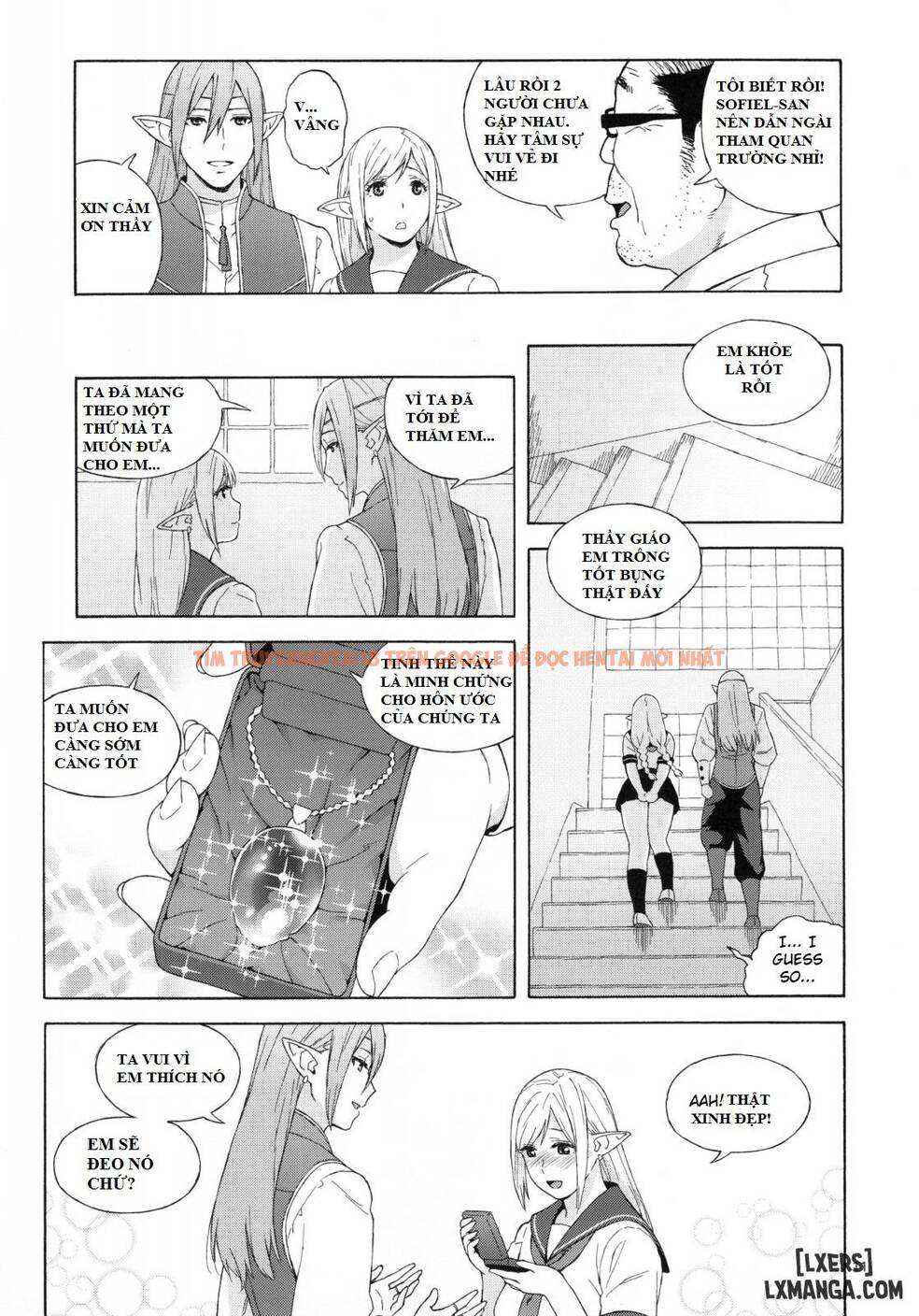 Xem ảnh 8 trong truyện hentai Tenkousei Jk Elf - Chapter 2 - hentaitvn.net