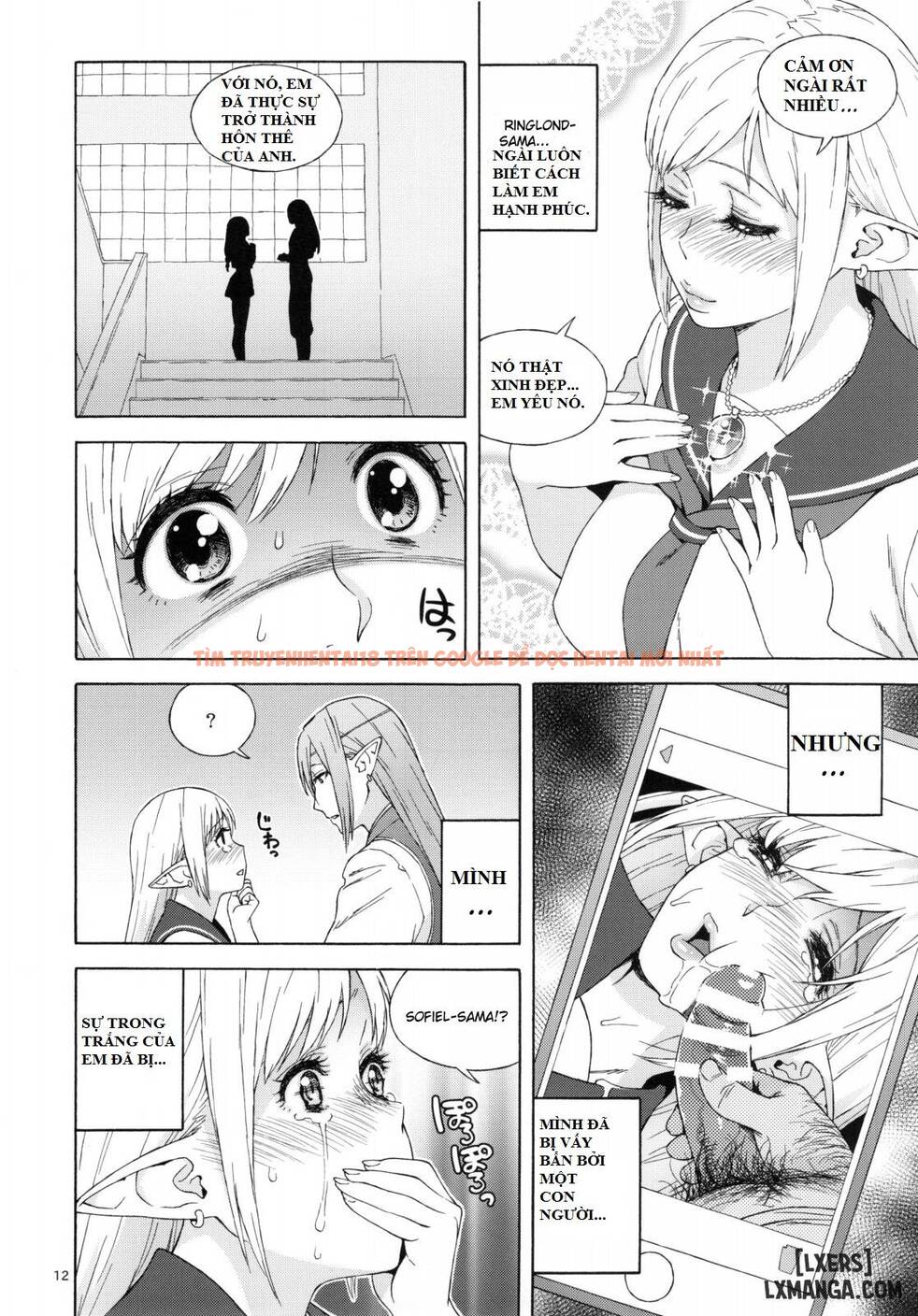 Xem ảnh 9 trong truyện hentai Tenkousei Jk Elf - Chapter 2 - hentaitvn.net