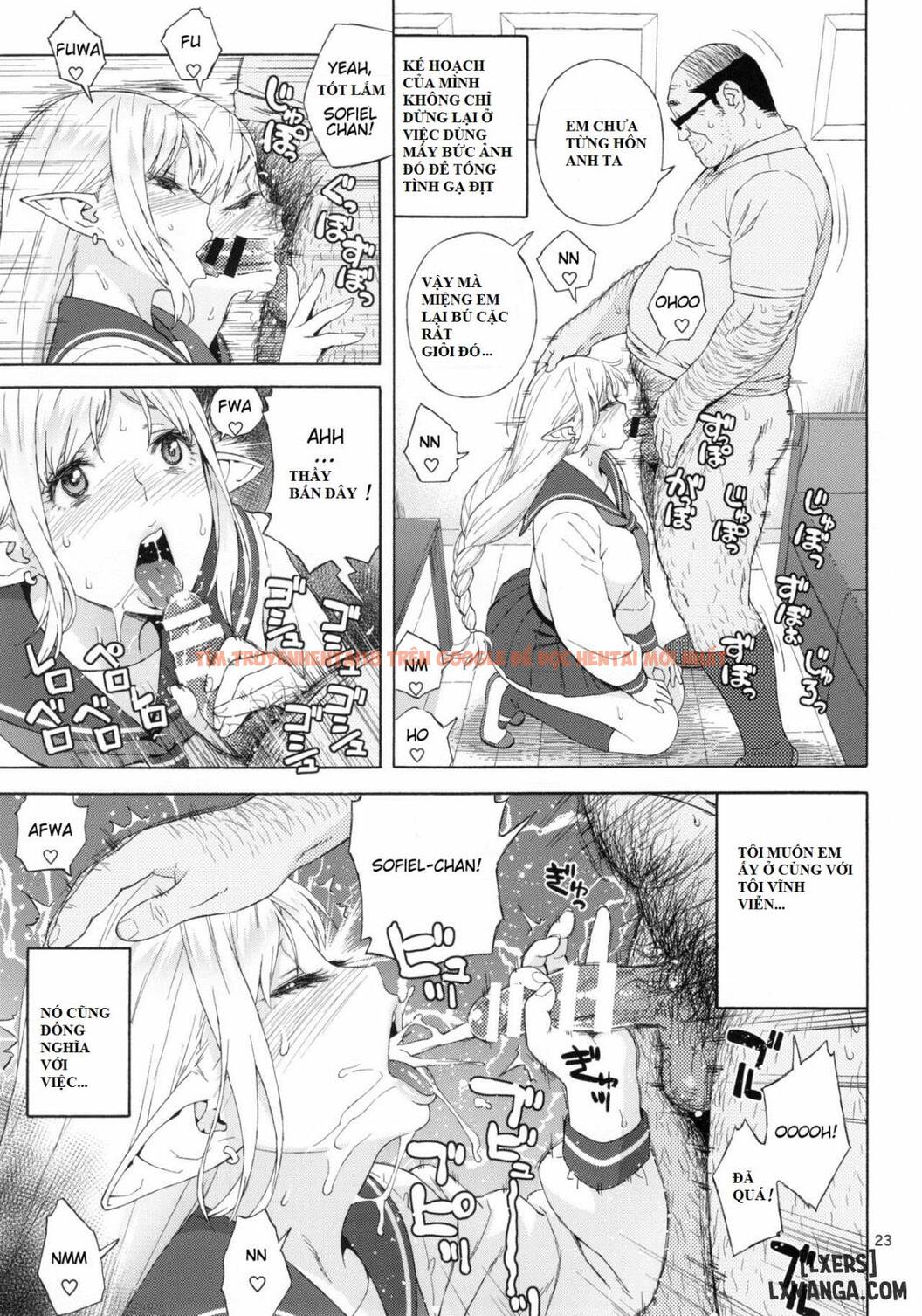 Xem ảnh 21 trong truyện hentai Tenkousei Jk Elf - Chapter 3 END - hentaitvn.net
