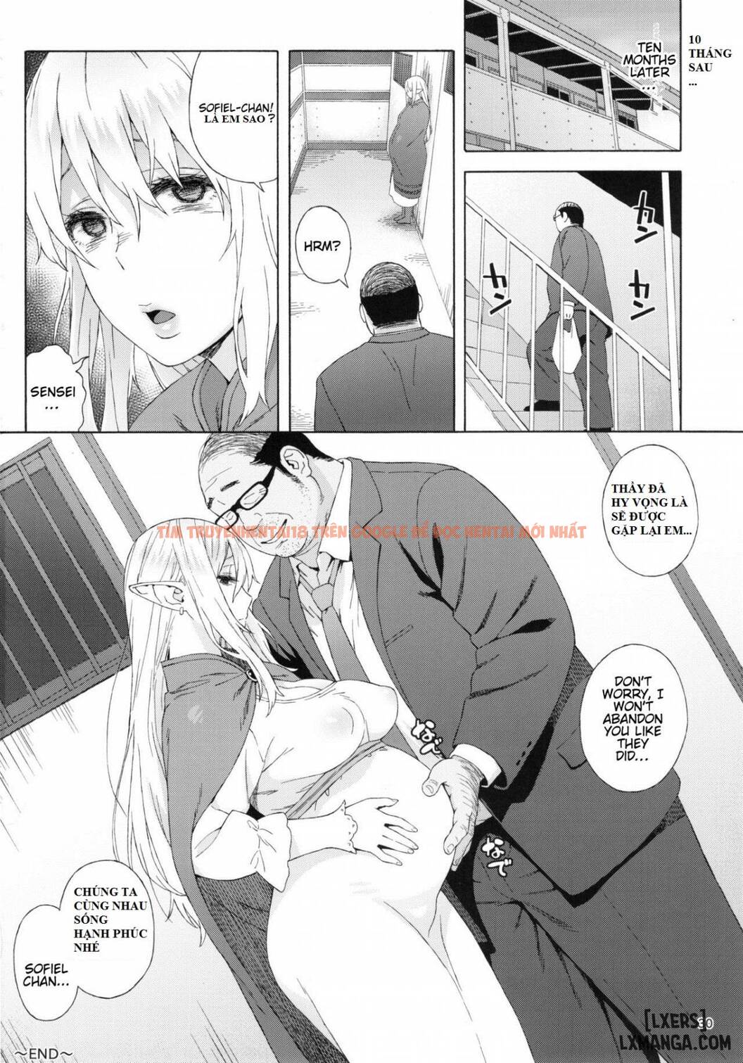 Xem ảnh 27 trong truyện hentai Tenkousei Jk Elf - Chapter 3 END - hentaitvn.net
