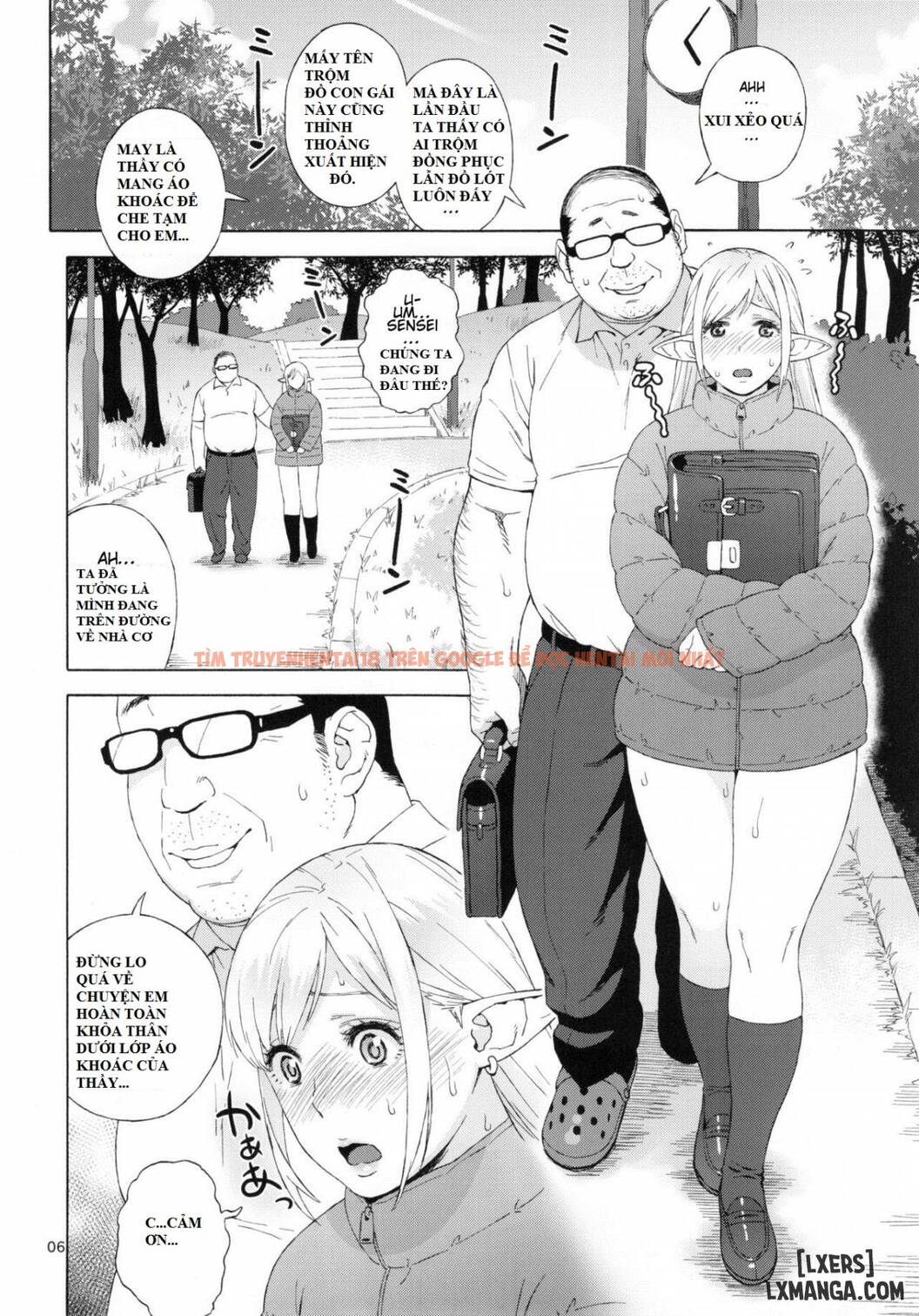 Xem ảnh 4 trong truyện hentai Tenkousei Jk Elf - Chapter 3 END - hentaitvn.net