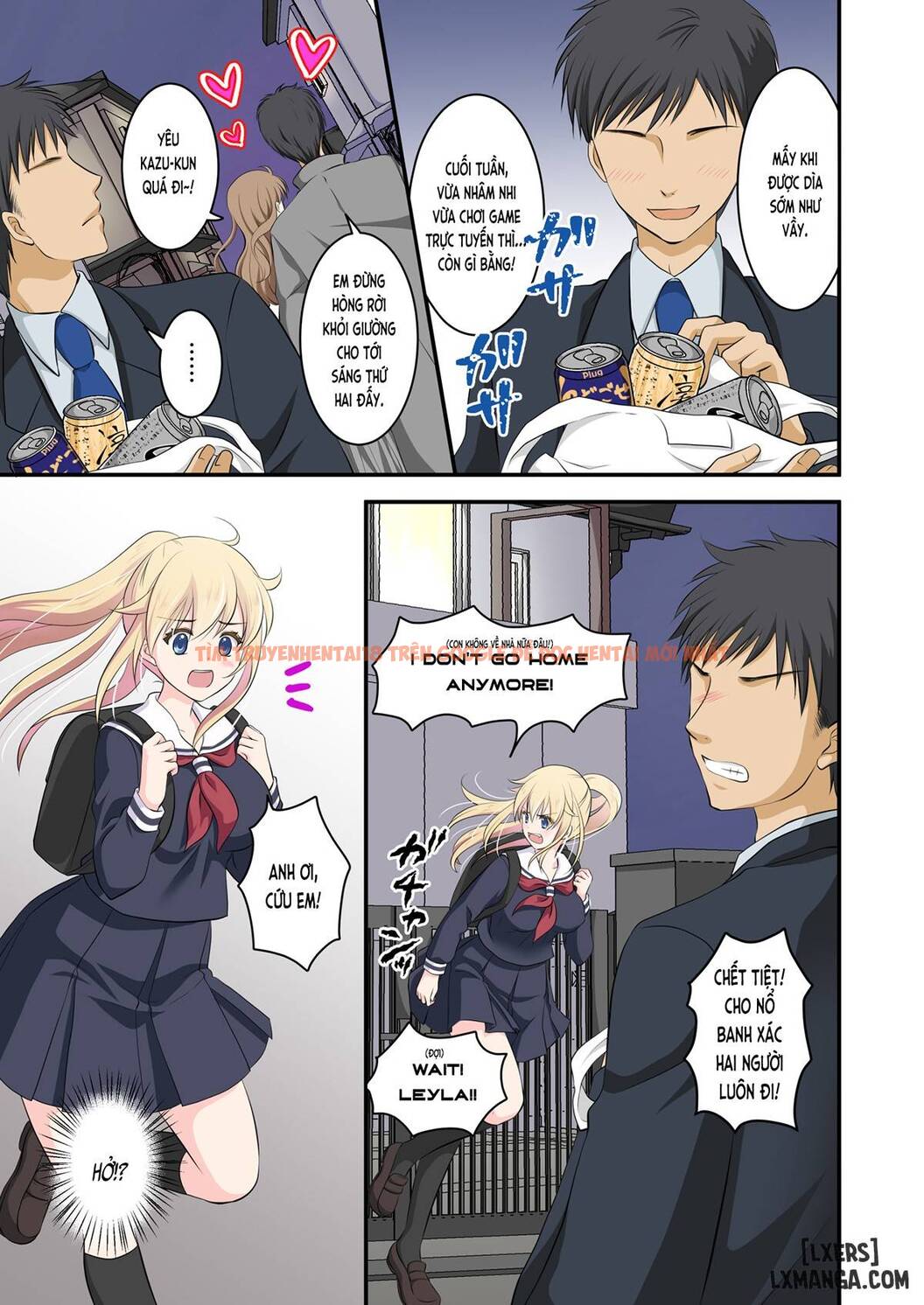 Trang truyện 1 trong truyện tranh Tennen-kei Gaikokujin Bishoujo O Ie No Mae De Hirotta Hanashi - One Shot - www.truyentvn.net