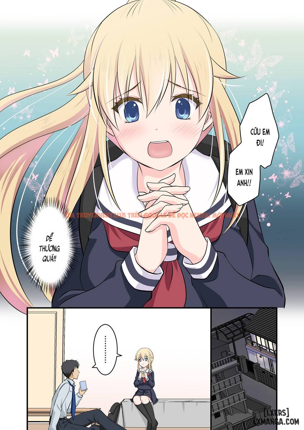 Trang truyện 2 trong truyện tranh Tennen-kei Gaikokujin Bishoujo O Ie No Mae De Hirotta Hanashi - One Shot - www.truyentvn.net