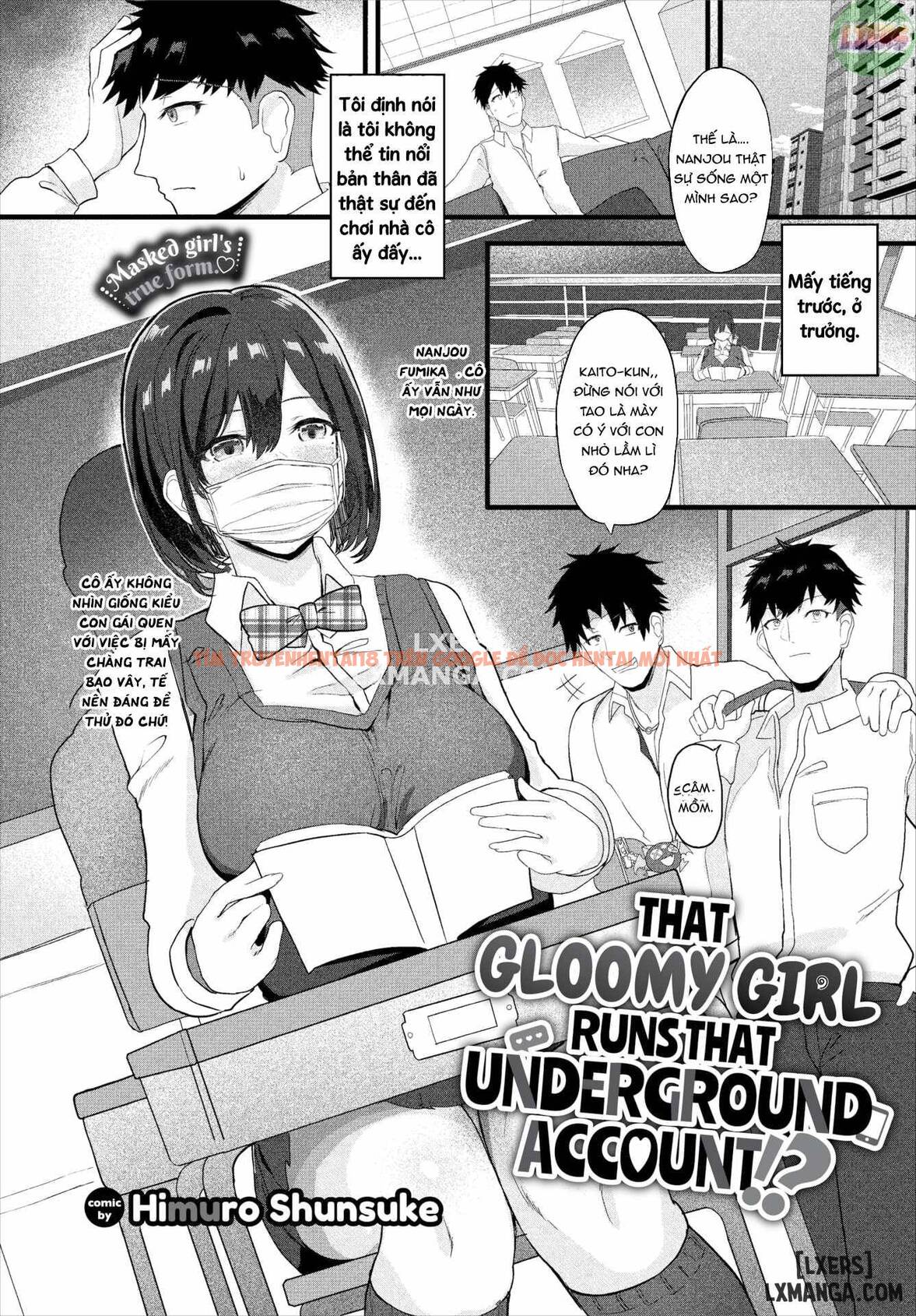 Xem ảnh 3 trong truyện hentai That Gloomy Girl Runs That Underground Account! - One Shot - hentaitvn.net