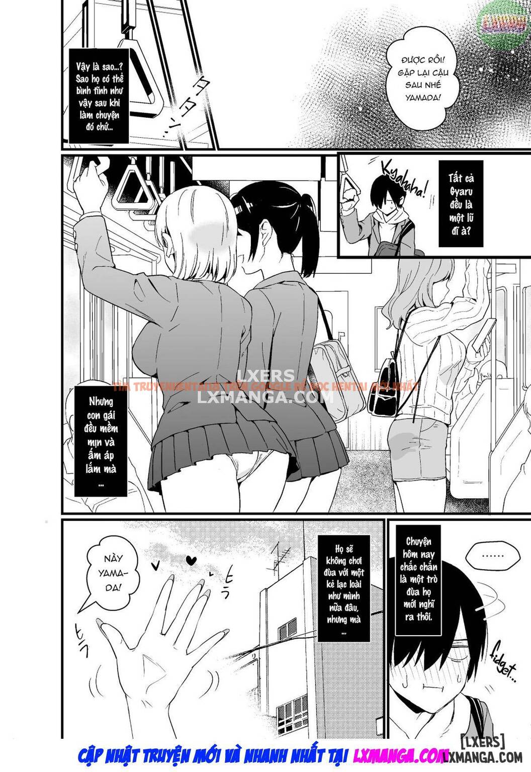 Xem ảnh 18 trong truyện hentai That Time Gyarus Asked Me To Grope Their Tits After Class - One Shot - hentaitvn.net