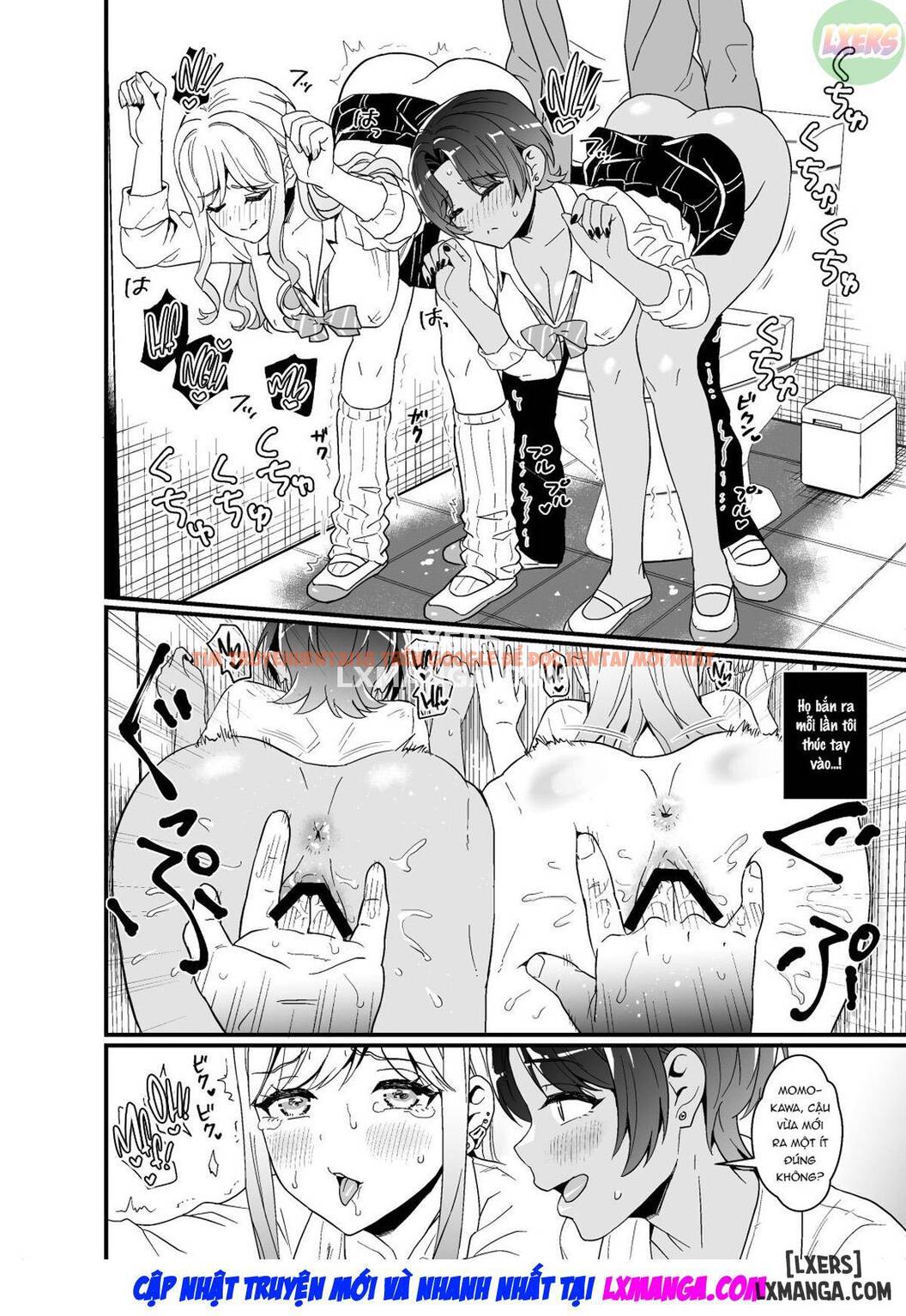 Xem ảnh 24 trong truyện hentai That Time Gyarus Asked Me To Grope Their Tits After Class - One Shot - hentaitvn.net