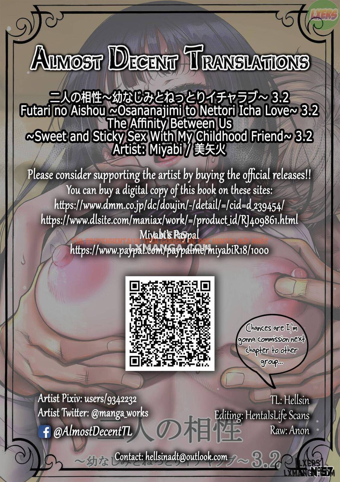Xem ảnh 32 trong truyện hentai The Affinity Between Us ~Sweet And Sticky Sex With My Childhood Friend - Chapter 3.2 - hentaitvn.net