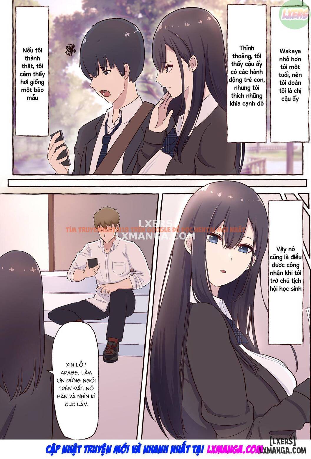Xem ảnh 5 trong truyện hentai The Busty Class President Finds A New Lover - One Shot - hentaitvn.net