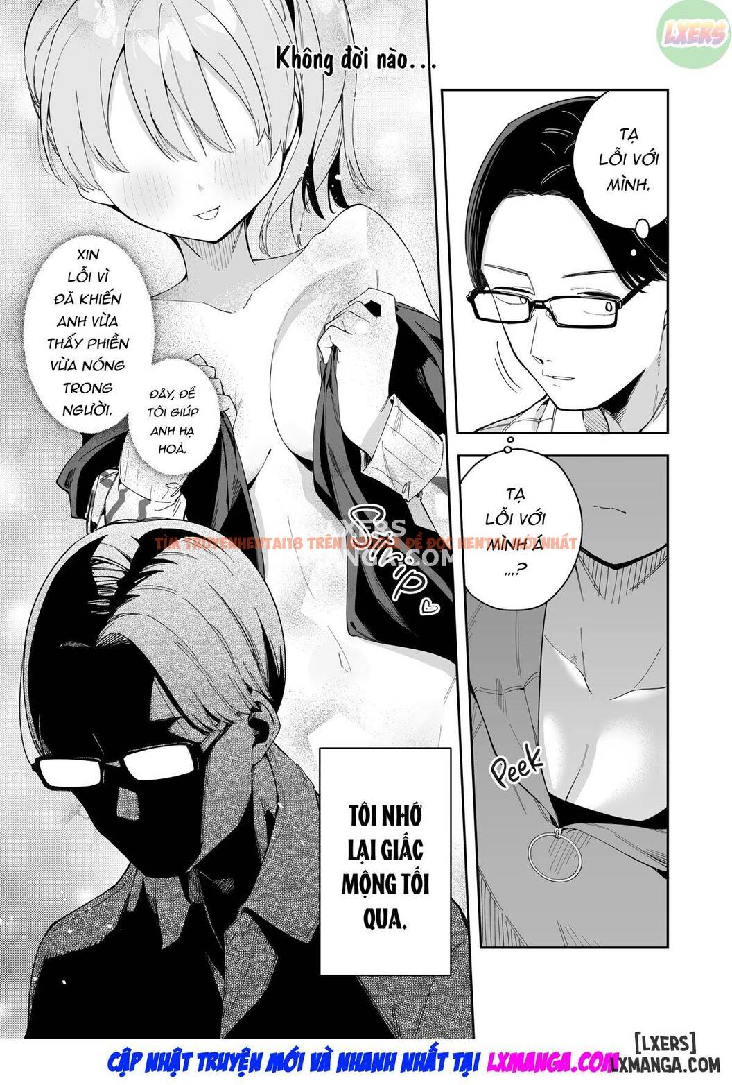 Trang truyện 8 trong truyện tranh Nữ Sinh Kế Bên Khe Cửa – Câu Chuyện Của Yuno - One Shot - lxmanga.org