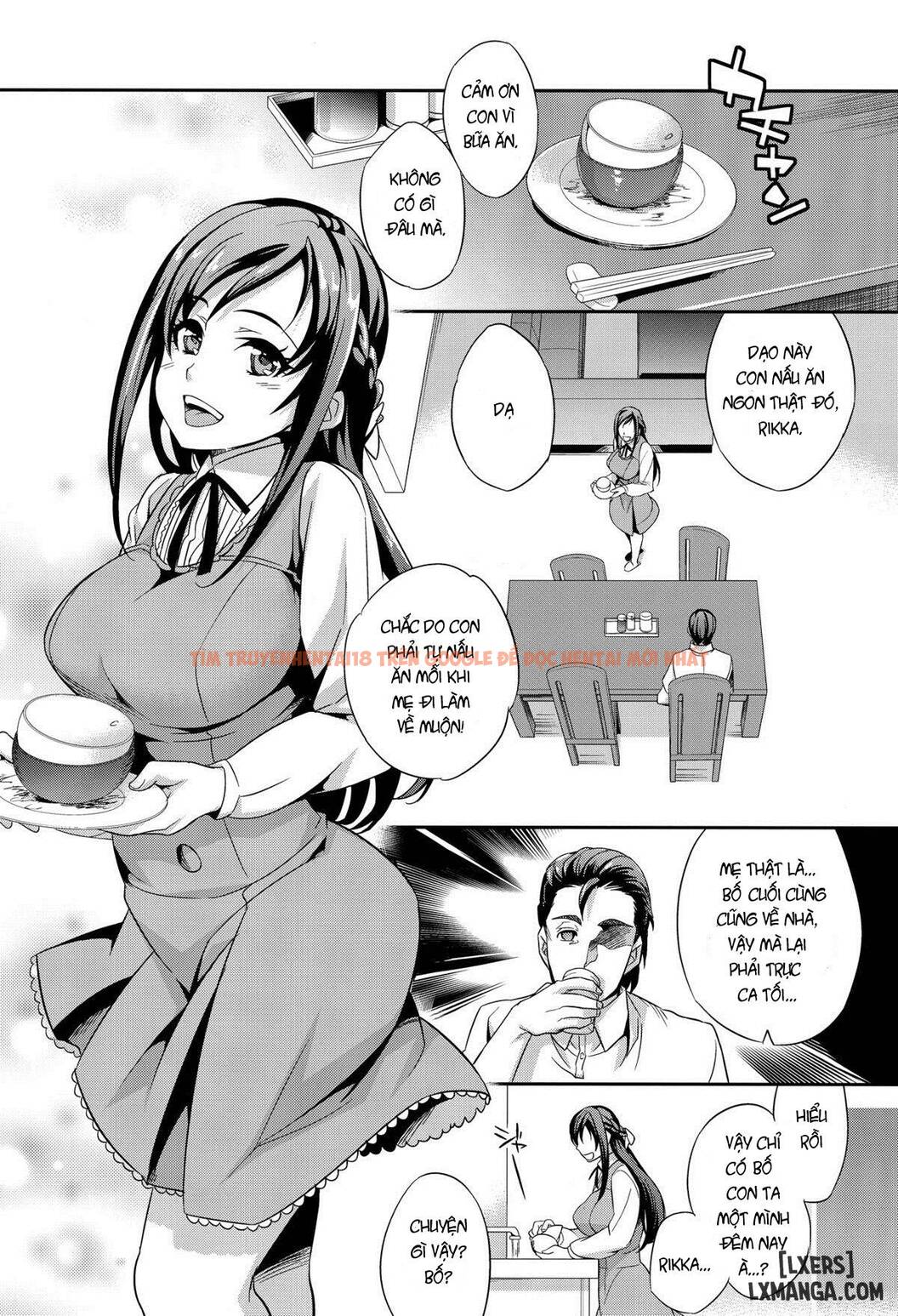Xem ảnh 1 trong truyện hentai The Circumstances Of Dad And Rikkas First Time - One Shot - hentaitvn.net