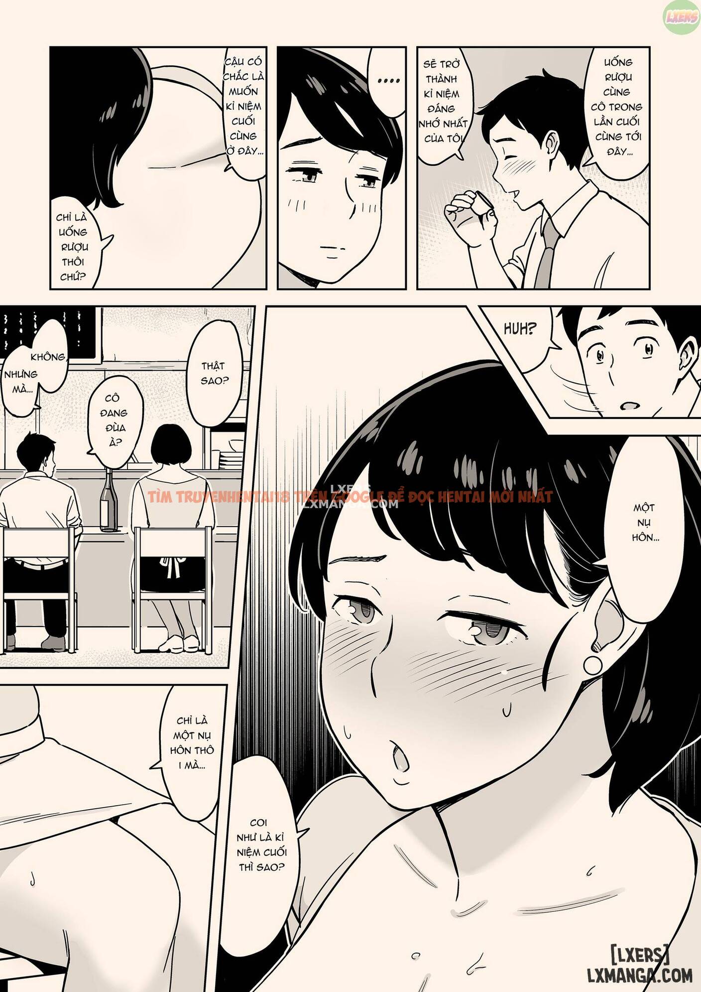 Trang truyện 10 trong truyện tranh Cô Vợ Xinh Đẹp Và Gợi Cảm Của Chủ Quán Ăn - One Shot - lxmanga.org