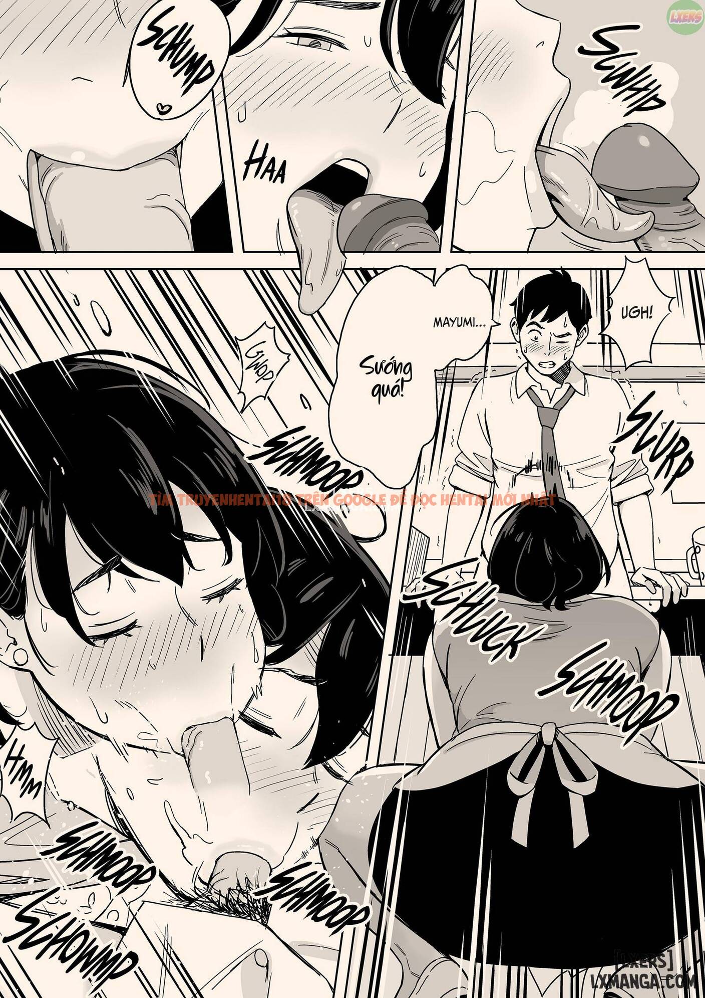 Trang truyện 14 trong truyện tranh Cô Vợ Xinh Đẹp Và Gợi Cảm Của Chủ Quán Ăn - One Shot - lxmanga.org