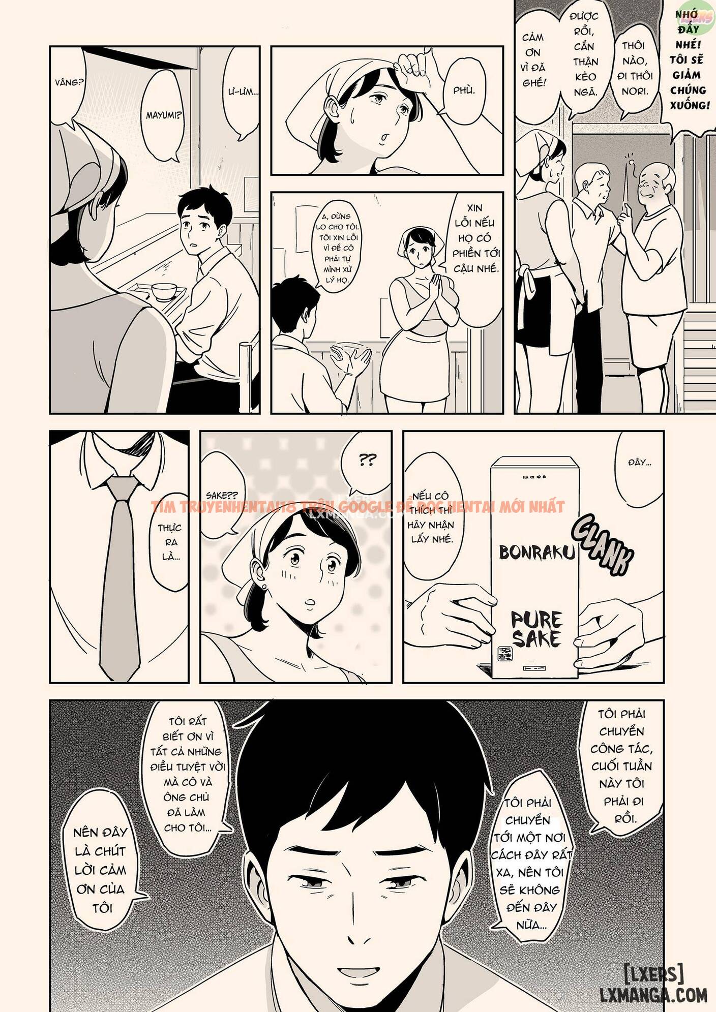 Trang truyện 8 trong truyện tranh Cô Vợ Xinh Đẹp Và Gợi Cảm Của Chủ Quán Ăn - One Shot - lxmanga.org