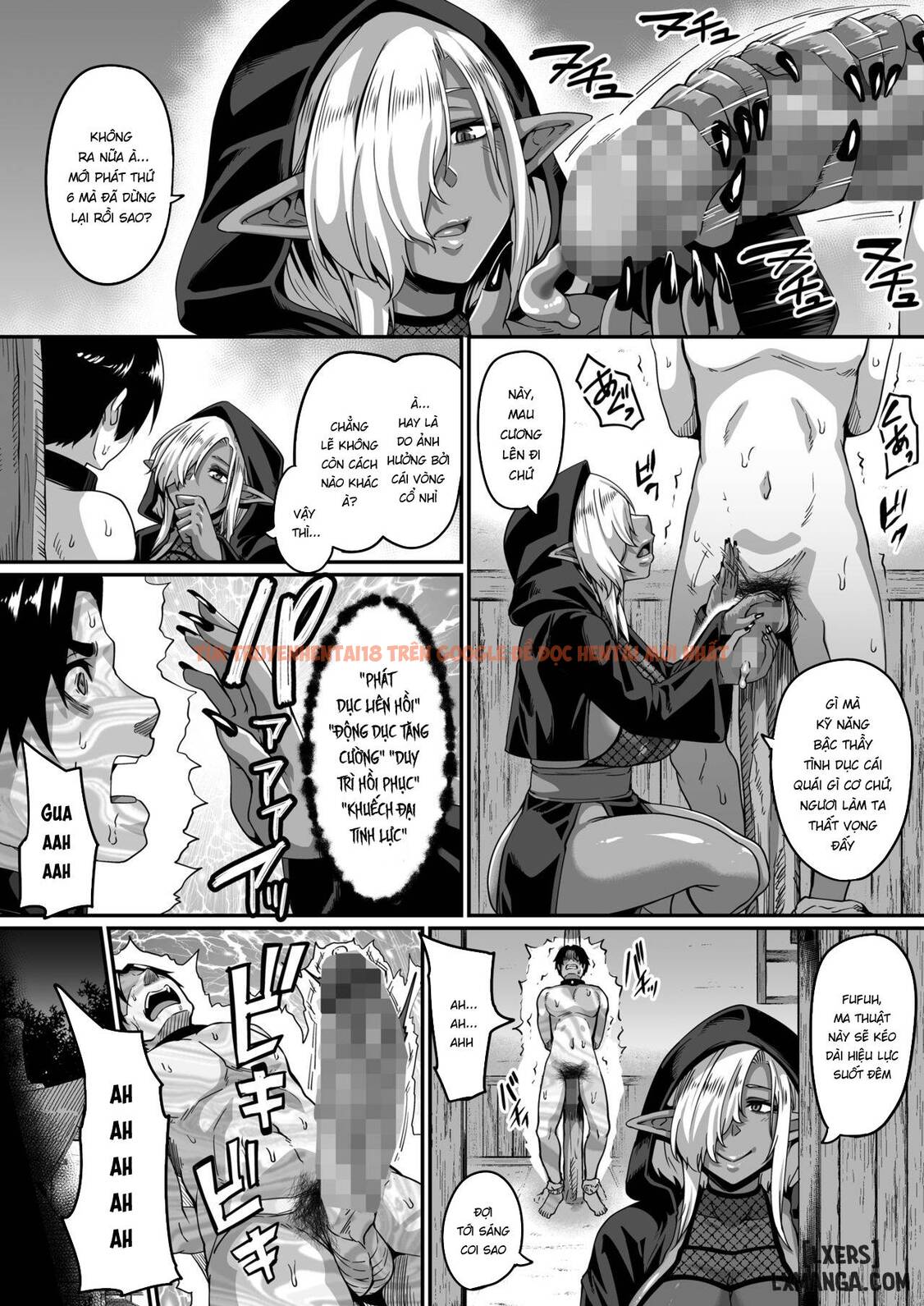 Trang truyện 14 trong truyện tranh The Hero That Was Milked By A Promiscuous Dark Elf - One Shot - lxmanga.org