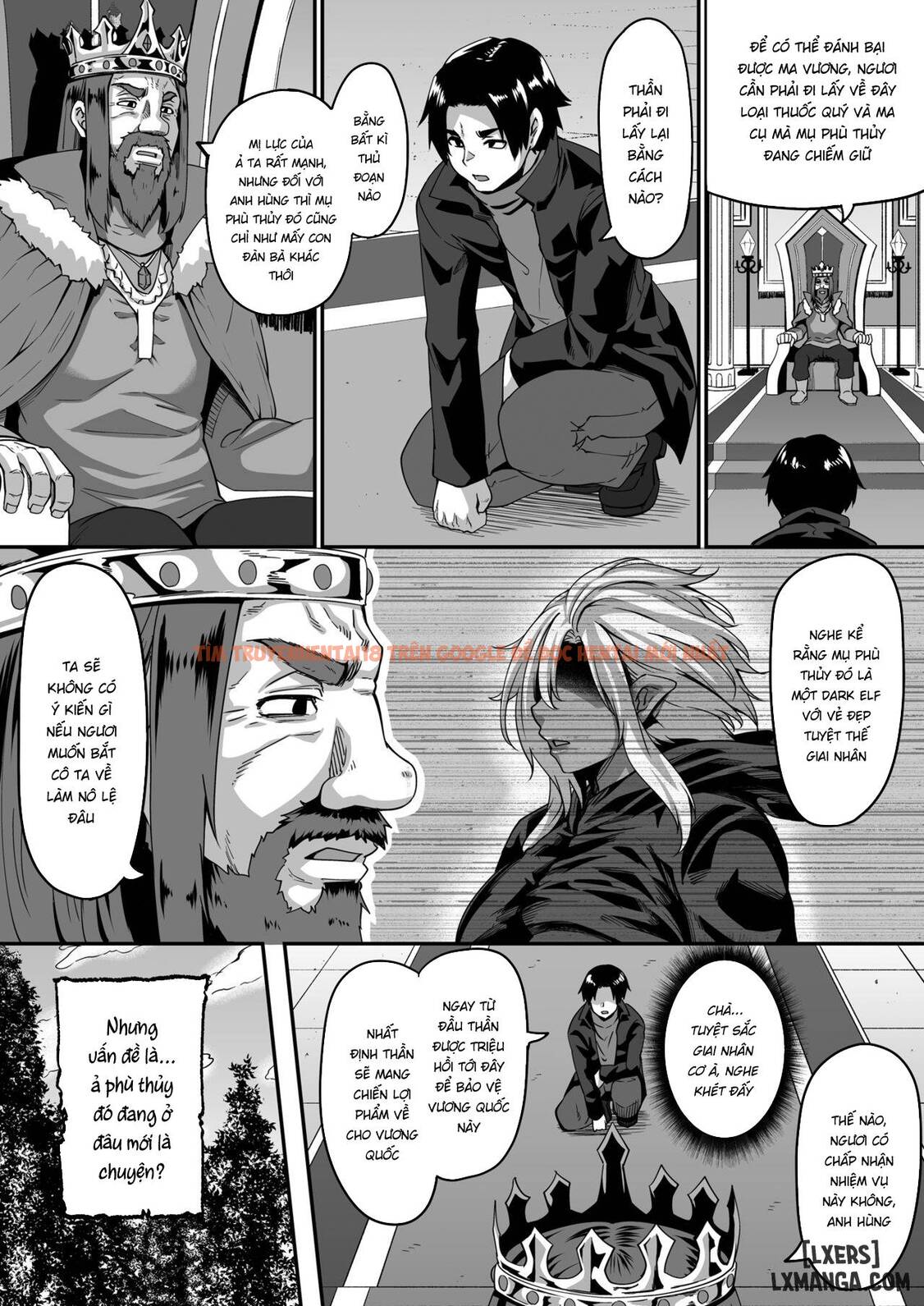 Trang truyện 2 trong truyện tranh The Hero That Was Milked By A Promiscuous Dark Elf - One Shot - lxmanga.org