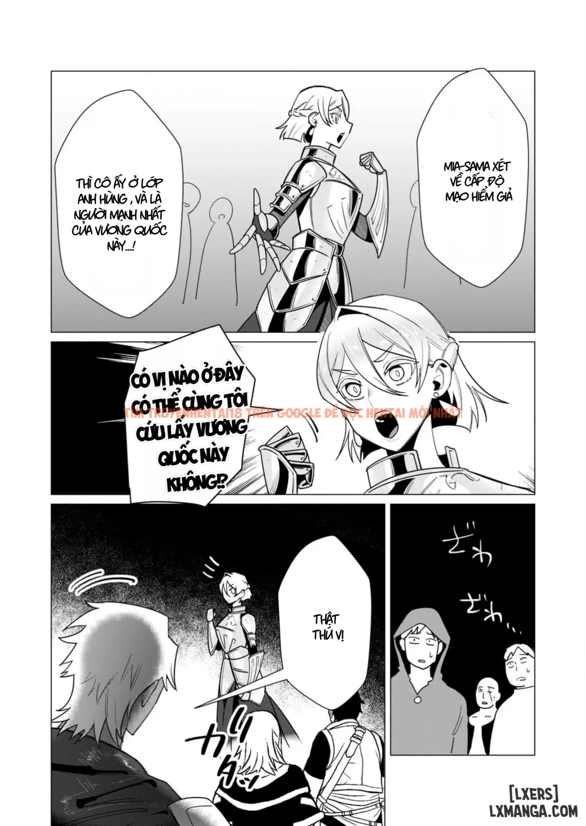 Trang truyện 21 trong truyện tranh The Hero Wants A Married Woman As A Reward - Chapter 10 : Dũng Sĩ x Nữ Hiệp Sĩ x Orc King - zhentaivn.pro