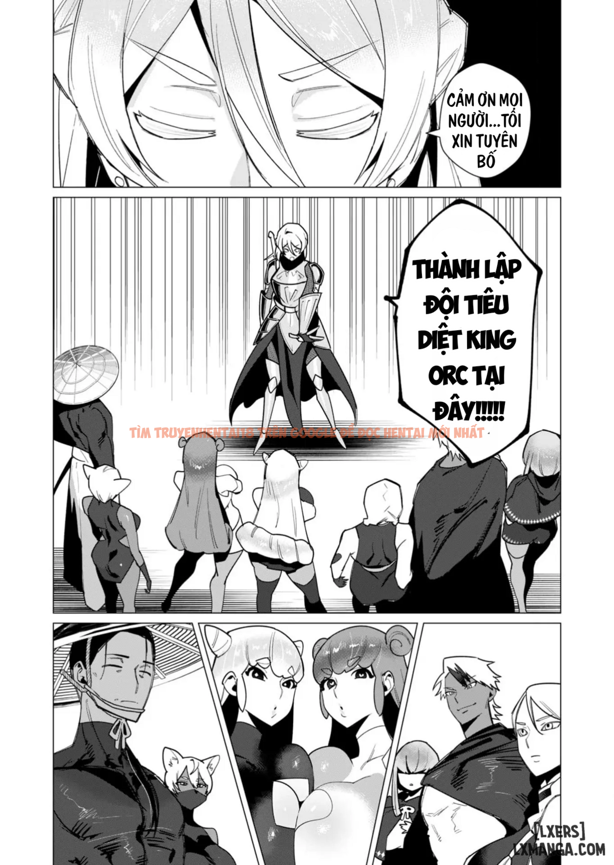 Trang truyện 25 trong truyện tranh The Hero Wants A Married Woman As A Reward - Chapter 10 : Dũng Sĩ x Nữ Hiệp Sĩ x Orc King - zhentaivn.pro