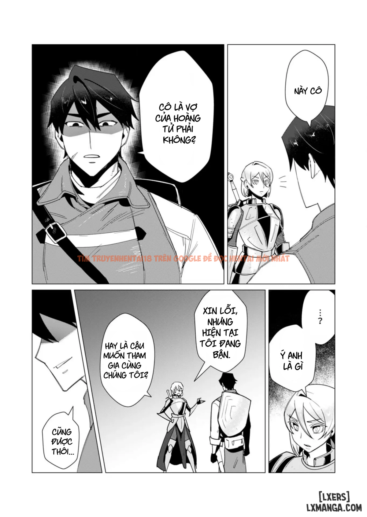 Trang truyện 27 trong truyện tranh The Hero Wants A Married Woman As A Reward - Chapter 10 : Dũng Sĩ x Nữ Hiệp Sĩ x Orc King - zhentaivn.pro