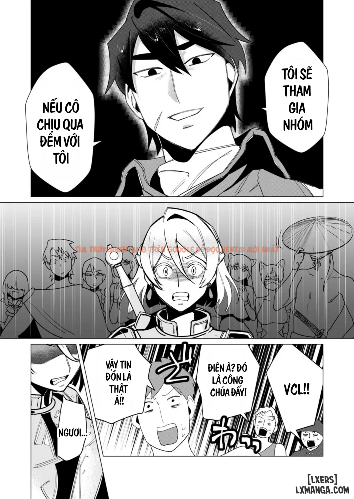 Trang truyện 28 trong truyện tranh The Hero Wants A Married Woman As A Reward - Chapter 10 : Dũng Sĩ x Nữ Hiệp Sĩ x Orc King - zhentaivn.pro