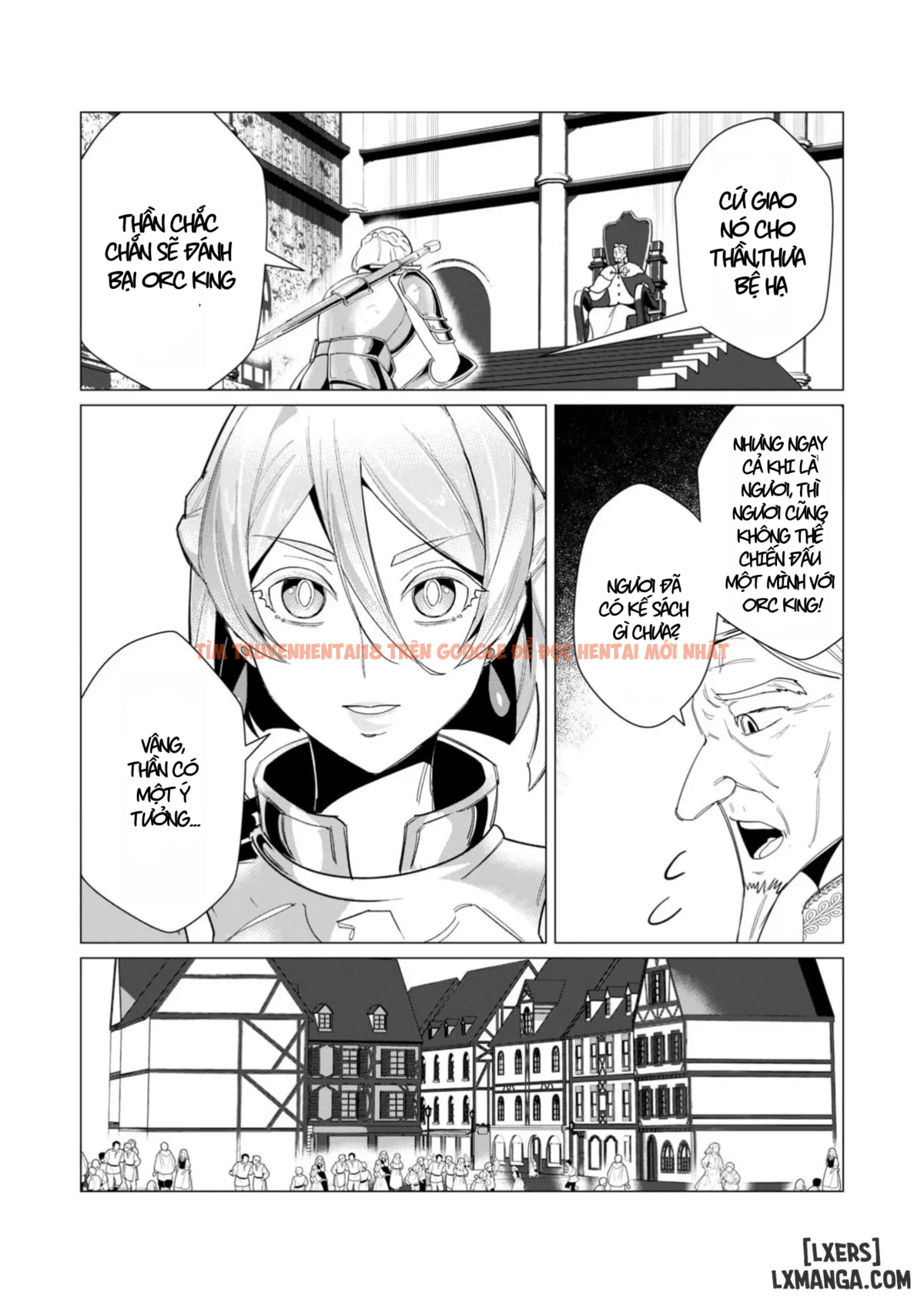 Trang truyện 8 trong truyện tranh The Hero Wants A Married Woman As A Reward - Chapter 10 : Dũng Sĩ x Nữ Hiệp Sĩ x Orc King - zhentaivn.pro