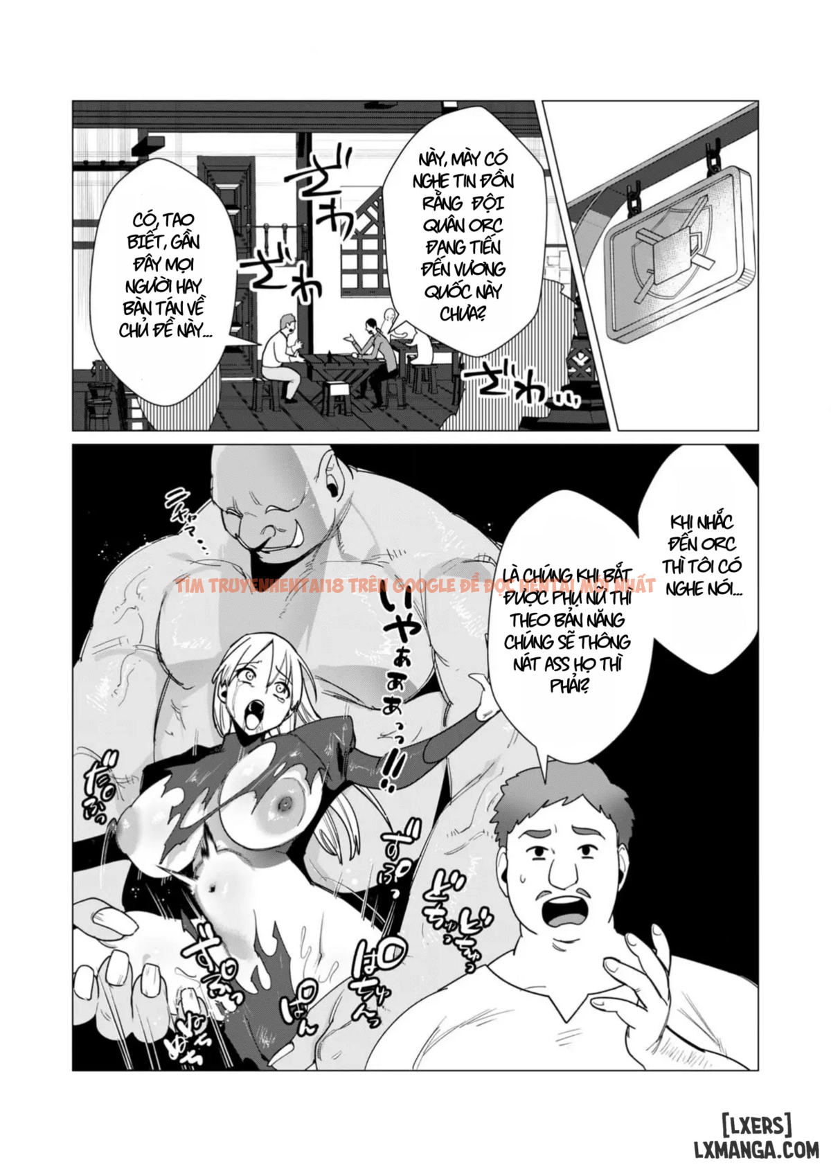 Trang truyện 9 trong truyện tranh The Hero Wants A Married Woman As A Reward - Chapter 10 : Dũng Sĩ x Nữ Hiệp Sĩ x Orc King - zhentaivn.pro