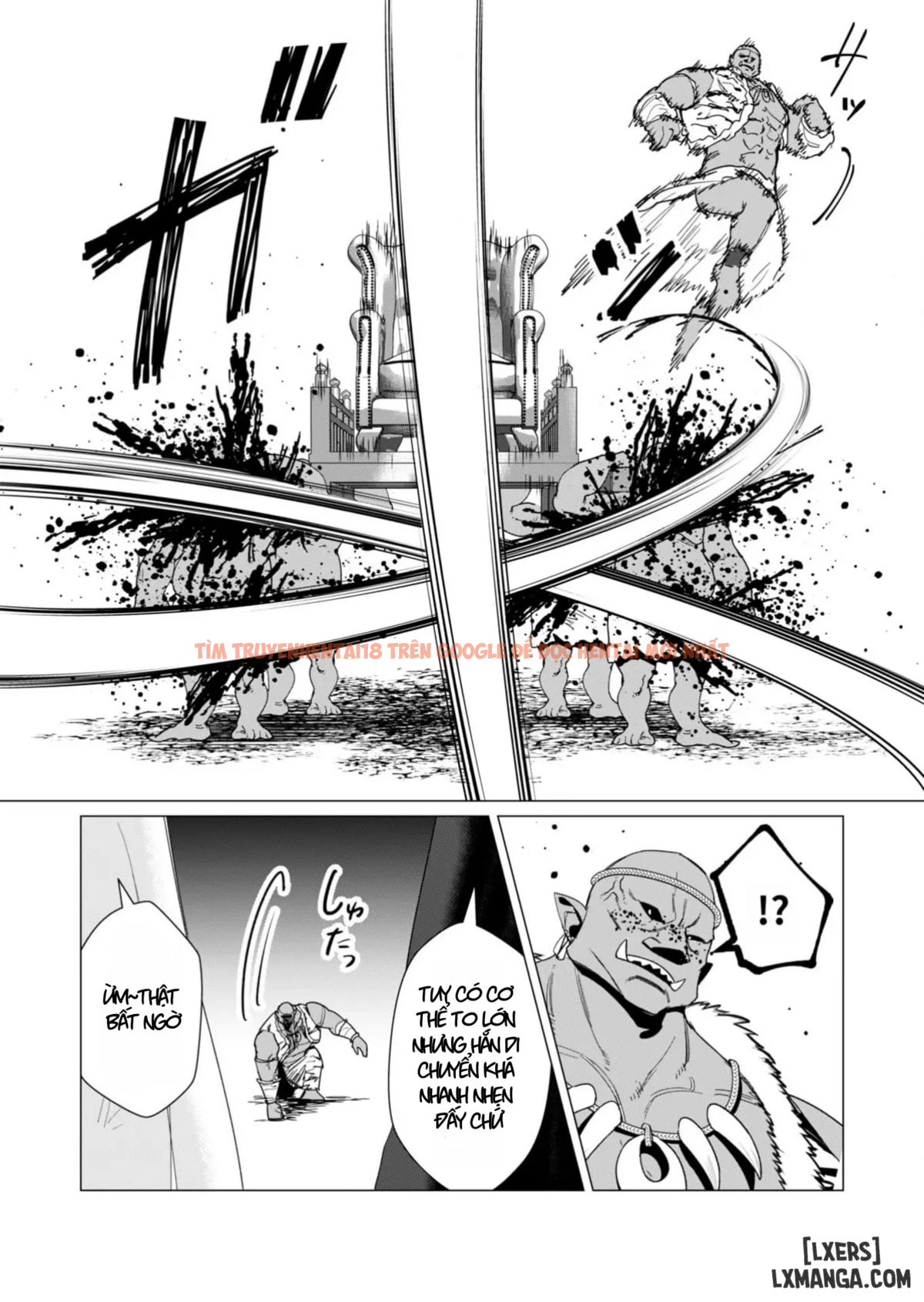 Trang truyện 10 trong truyện tranh The Hero Wants A Married Woman As A Reward - Chapter 11: Dũng Sĩ x Nữ Hiệp Sĩ x Orc King(Phần 2) - zhentaivn.pro