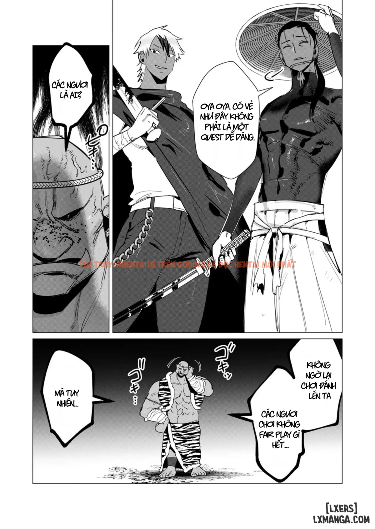 Trang truyện 11 trong truyện tranh The Hero Wants A Married Woman As A Reward - Chapter 11: Dũng Sĩ x Nữ Hiệp Sĩ x Orc King(Phần 2) - zhentaivn.pro
