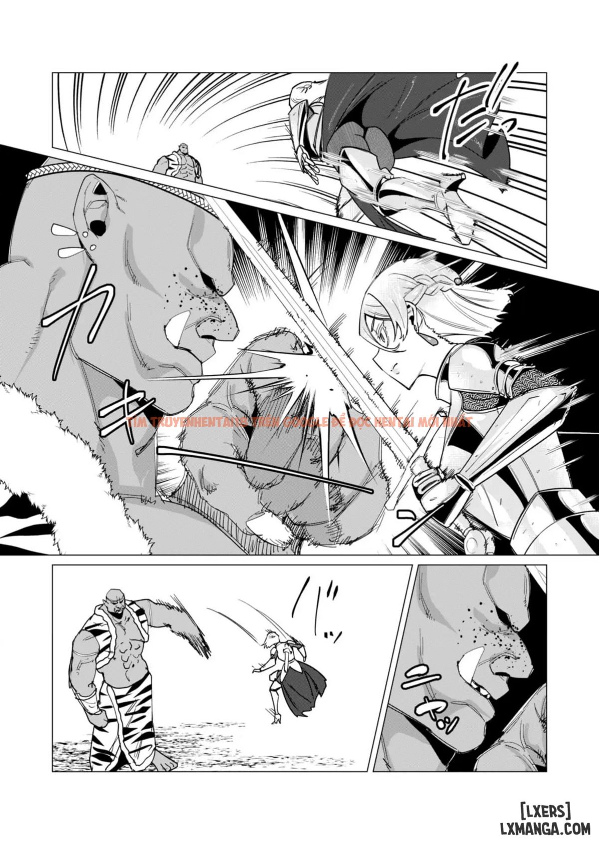 Trang truyện 16 trong truyện tranh The Hero Wants A Married Woman As A Reward - Chapter 11: Dũng Sĩ x Nữ Hiệp Sĩ x Orc King(Phần 2) - zhentaivn.pro