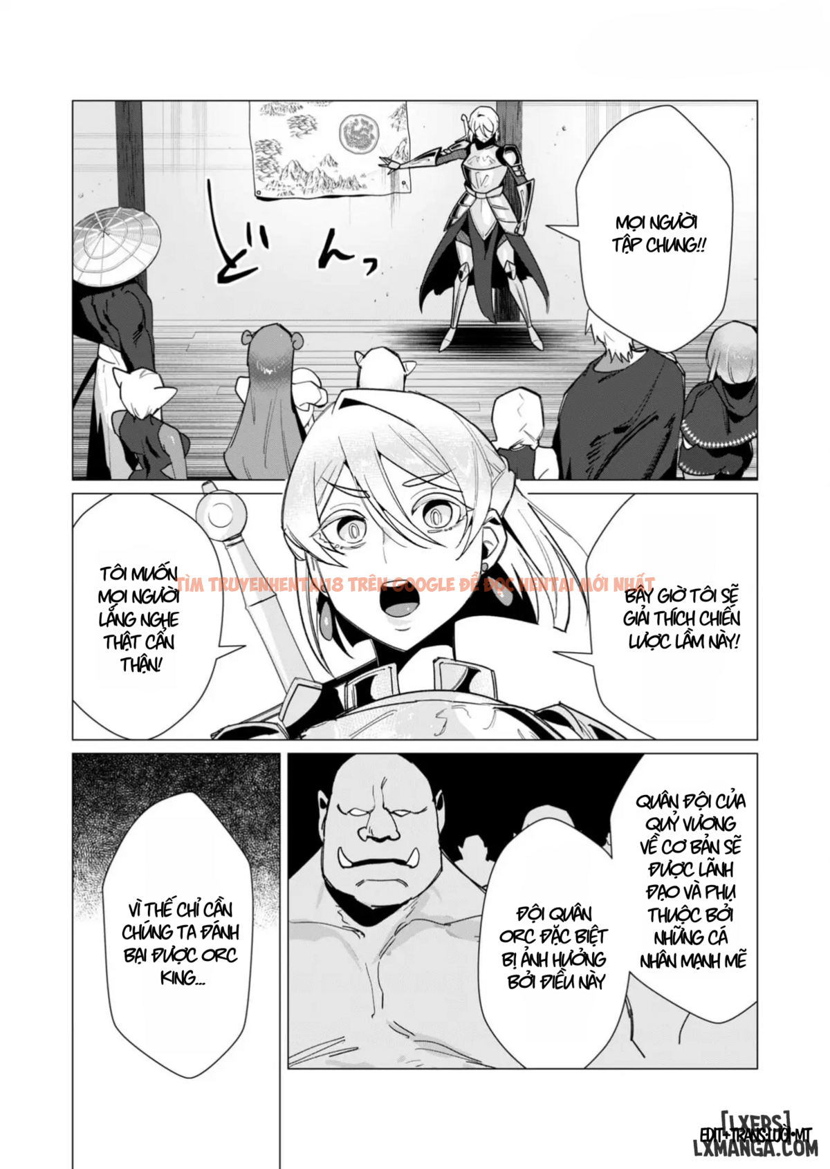 Trang truyện 2 trong truyện tranh The Hero Wants A Married Woman As A Reward - Chapter 11: Dũng Sĩ x Nữ Hiệp Sĩ x Orc King(Phần 2) - zhentaivn.pro