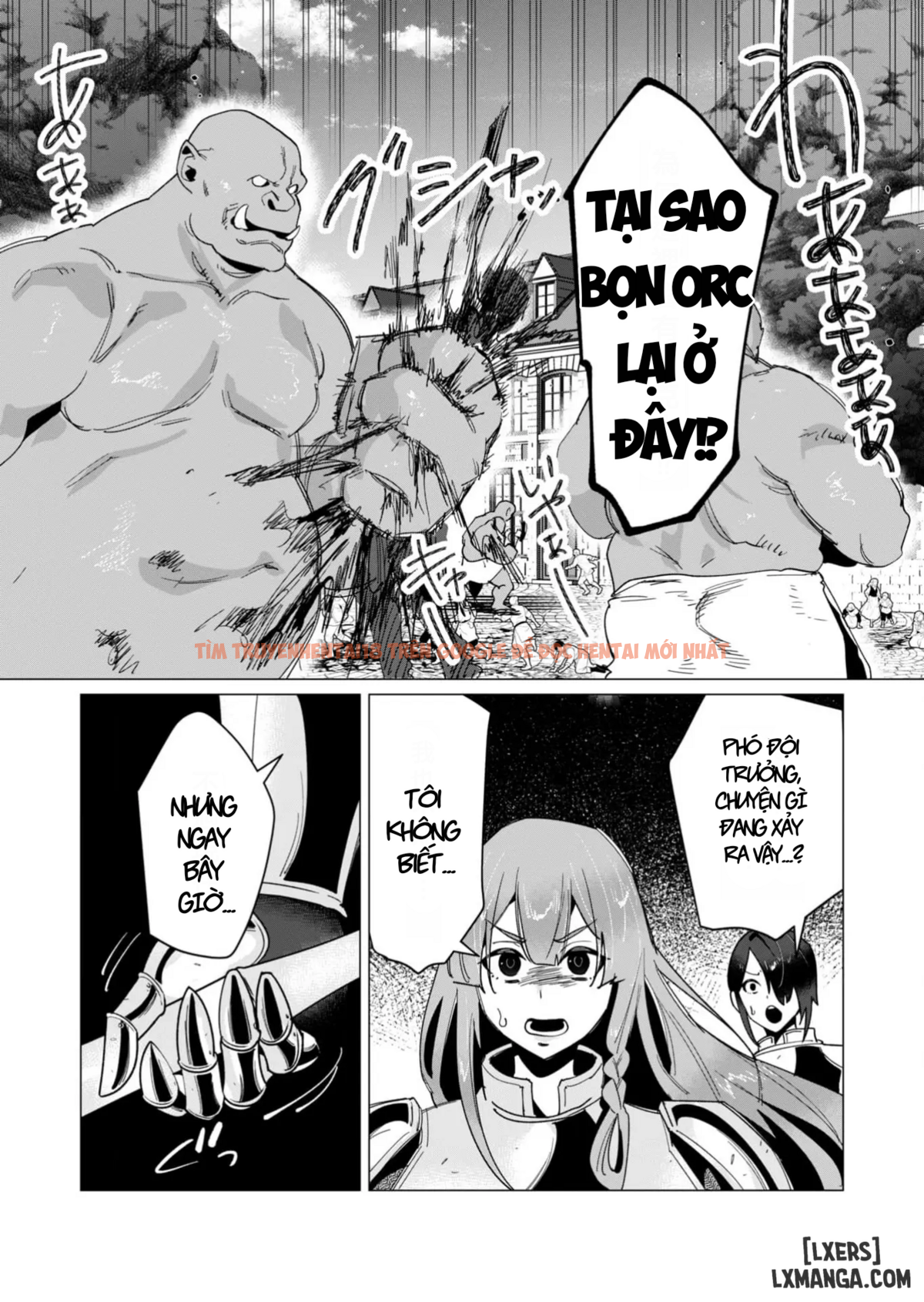 Trang truyện 25 trong truyện tranh The Hero Wants A Married Woman As A Reward - Chapter 11: Dũng Sĩ x Nữ Hiệp Sĩ x Orc King(Phần 2) - zhentaivn.pro
