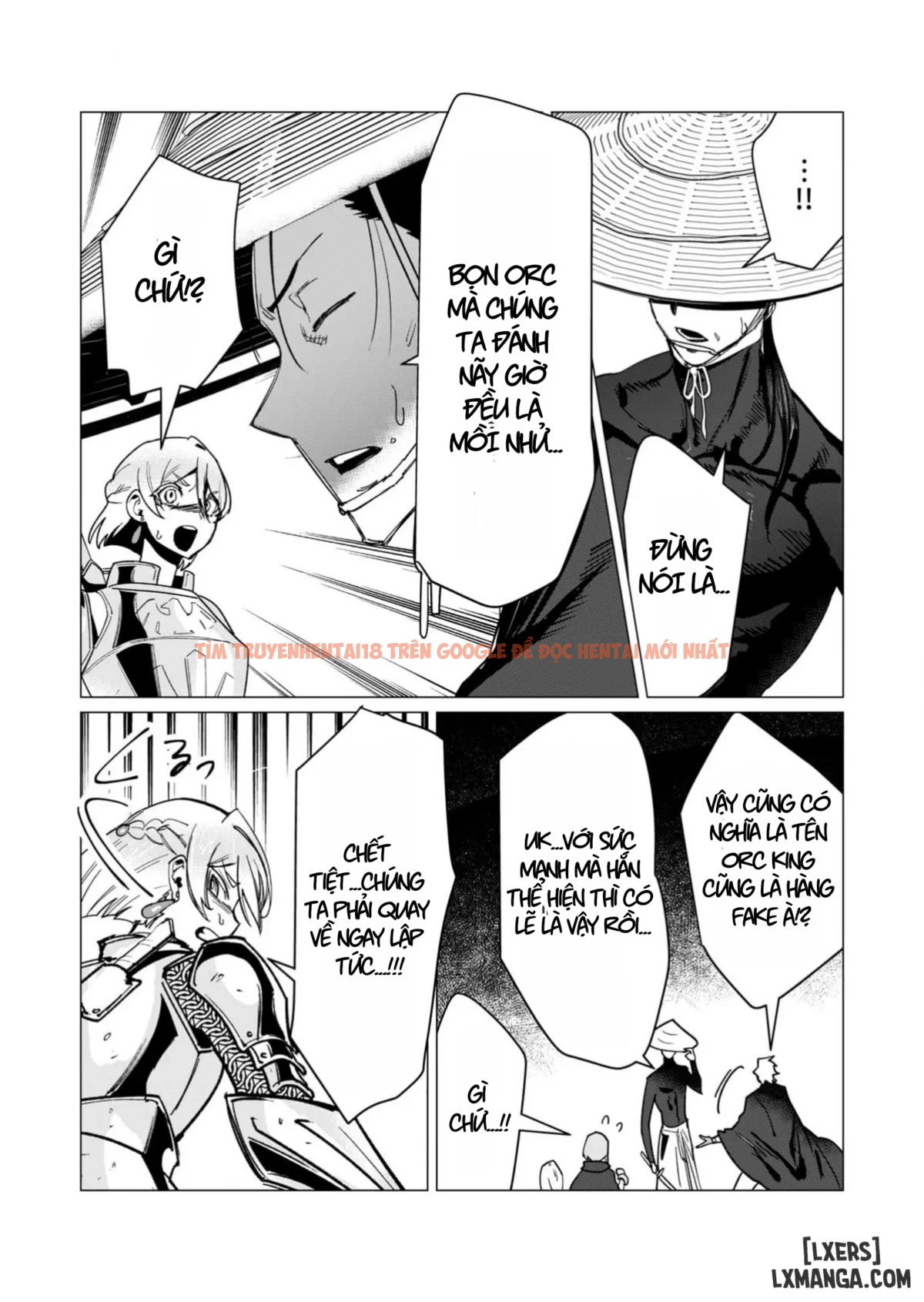 Trang truyện 32 trong truyện tranh The Hero Wants A Married Woman As A Reward - Chapter 11: Dũng Sĩ x Nữ Hiệp Sĩ x Orc King(Phần 2) - zhentaivn.pro
