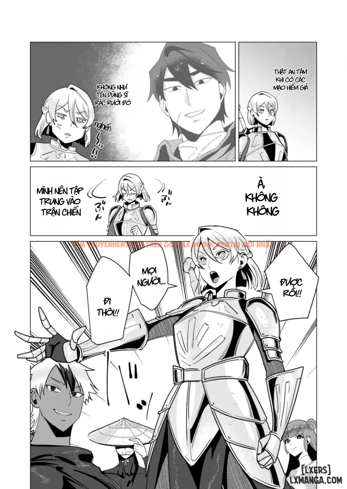 Trang truyện 5 trong truyện tranh The Hero Wants A Married Woman As A Reward - Chapter 11: Dũng Sĩ x Nữ Hiệp Sĩ x Orc King(Phần 2) - zhentaivn.pro