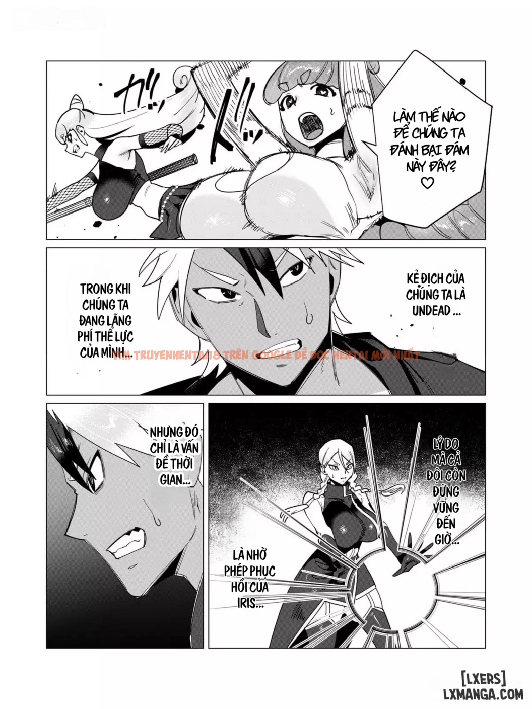 Trang truyện 10 trong truyện tranh The Hero Wants A Married Woman As A Reward - Chapter 12 : Dũng Sĩ x Nữ Hiệp Sĩ x Orc King(Phần 3) - zhentaivn.pro