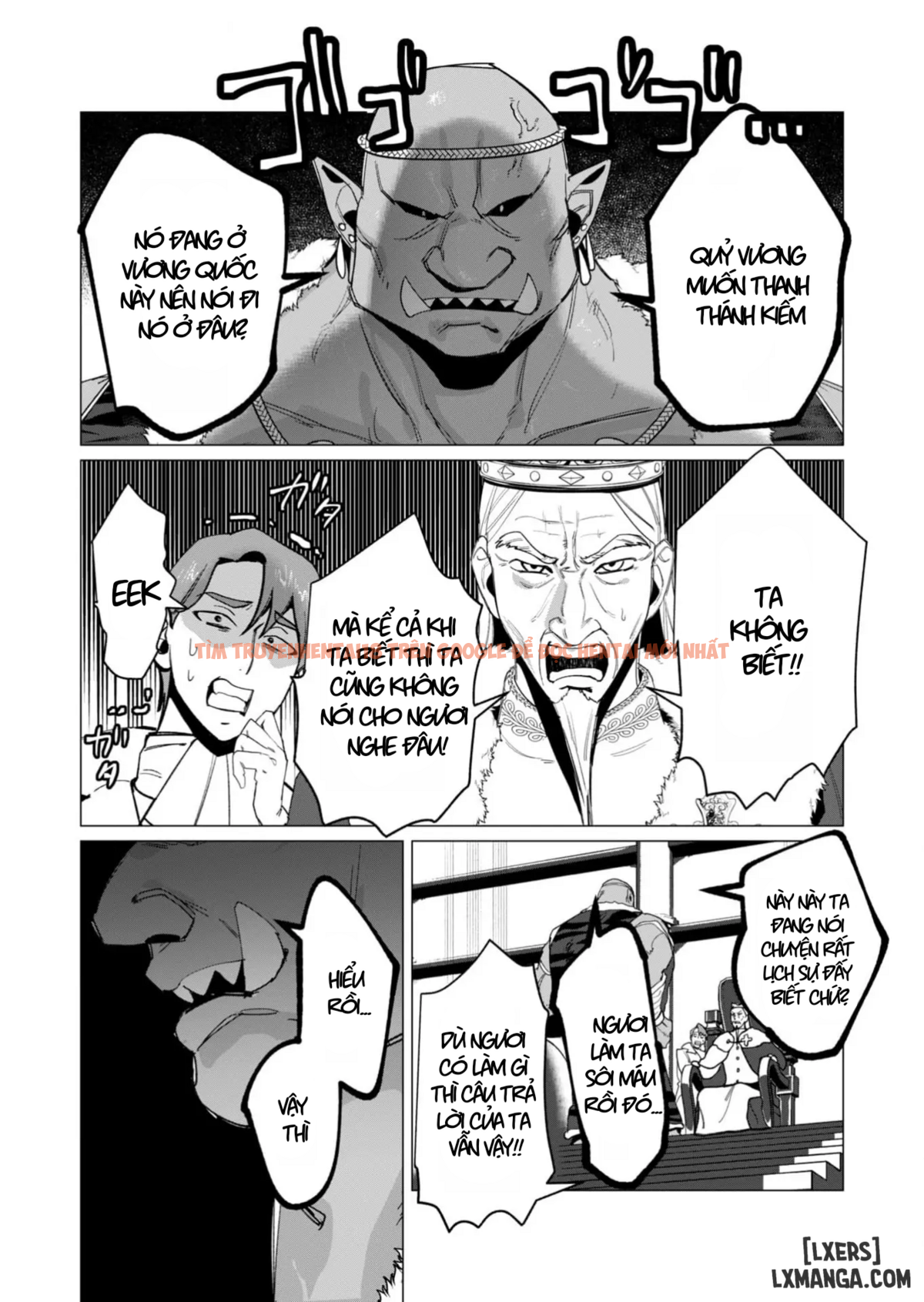 Trang truyện 22 trong truyện tranh The Hero Wants A Married Woman As A Reward - Chapter 12 : Dũng Sĩ x Nữ Hiệp Sĩ x Orc King(Phần 3) - zhentaivn.pro