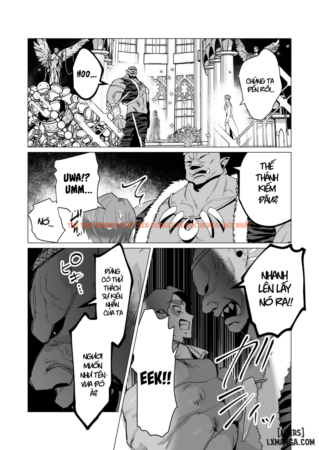 Trang truyện 25 trong truyện tranh The Hero Wants A Married Woman As A Reward - Chapter 12 : Dũng Sĩ x Nữ Hiệp Sĩ x Orc King(Phần 3) - zhentaivn.pro
