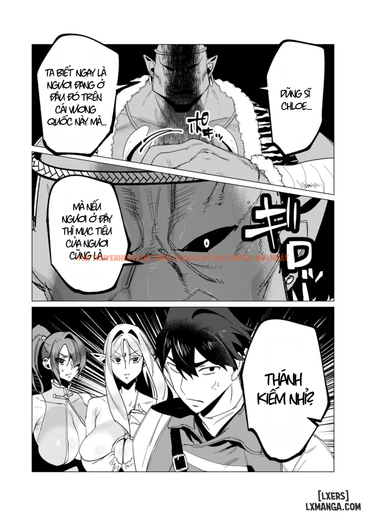 Trang truyện 27 trong truyện tranh The Hero Wants A Married Woman As A Reward - Chapter 12 : Dũng Sĩ x Nữ Hiệp Sĩ x Orc King(Phần 3) - zhentaivn.pro