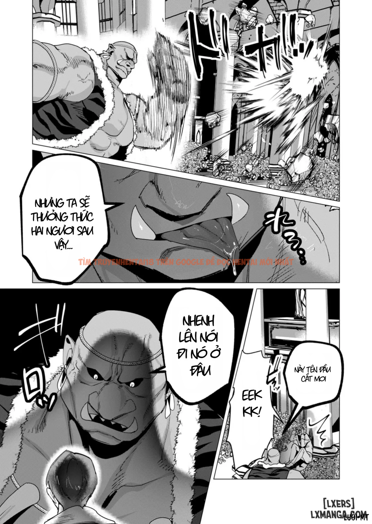 Trang truyện 32 trong truyện tranh The Hero Wants A Married Woman As A Reward - Chapter 12 : Dũng Sĩ x Nữ Hiệp Sĩ x Orc King(Phần 3) - zhentaivn.pro
