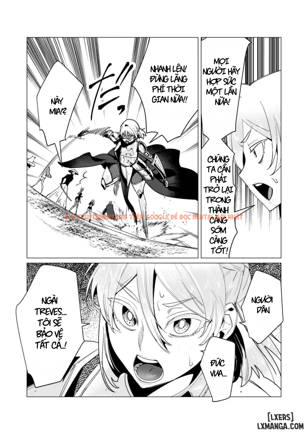 Trang truyện 4 trong truyện tranh The Hero Wants A Married Woman As A Reward - Chapter 12 : Dũng Sĩ x Nữ Hiệp Sĩ x Orc King(Phần 3) - zhentaivn.pro