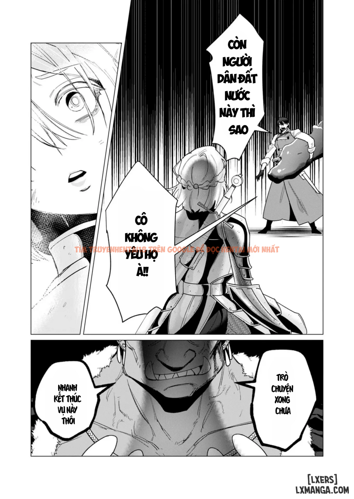 Trang truyện 12 trong truyện tranh The Hero Wants A Married Woman As A Reward - Chapter 13 : Dũng Sĩ x Nữ Hiệp Sĩ x Orc King(Phần 4) - zhentaivn.pro