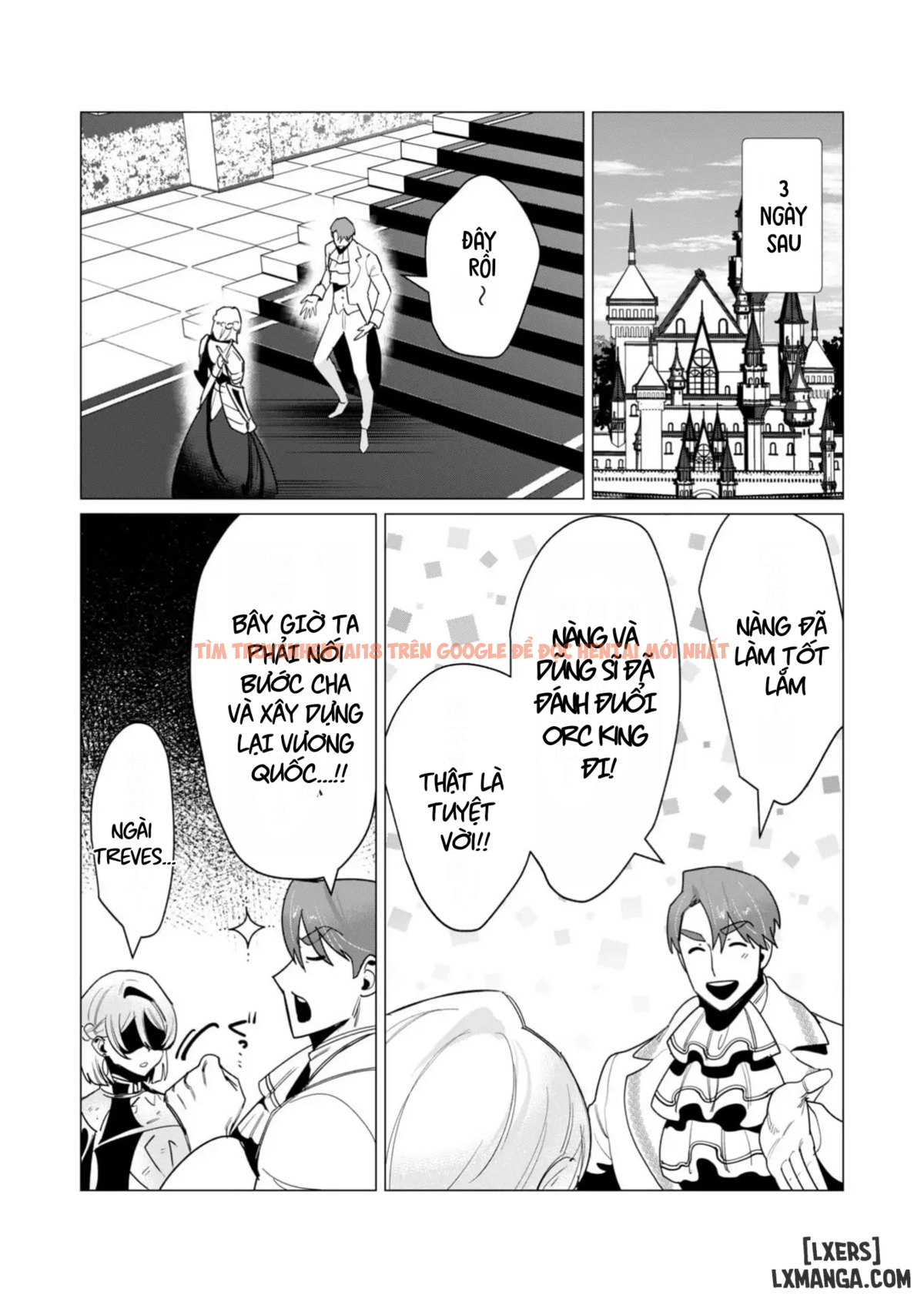 Trang truyện 25 trong truyện tranh The Hero Wants A Married Woman As A Reward - Chapter 13 : Dũng Sĩ x Nữ Hiệp Sĩ x Orc King(Phần 4) - zhentaivn.pro