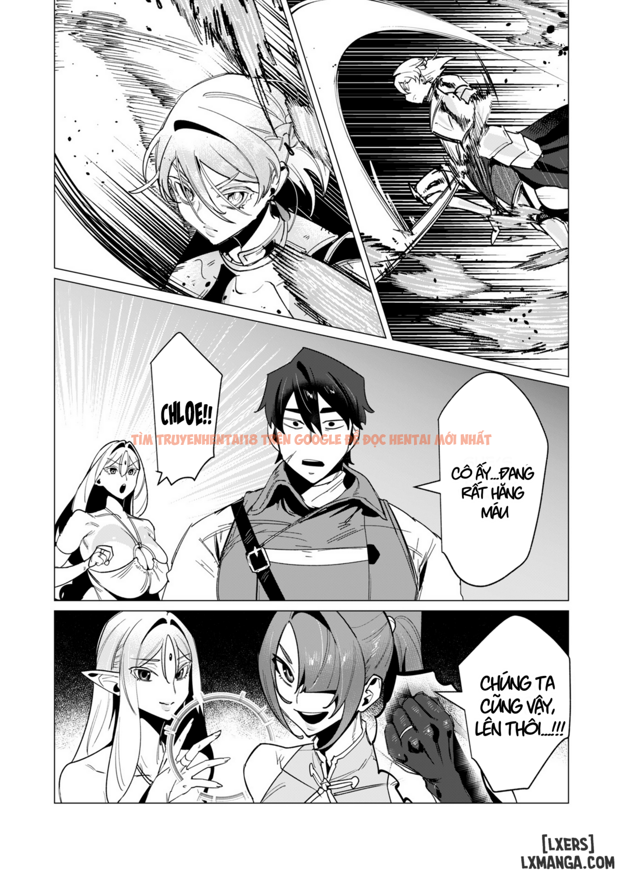 Trang truyện 14 trong truyện tranh The Hero Wants A Married Woman As A Reward - Chapter 14 : Dũng Sĩ và lời nguyền Dark Elf (Phần 1) - zhentaivn.pro