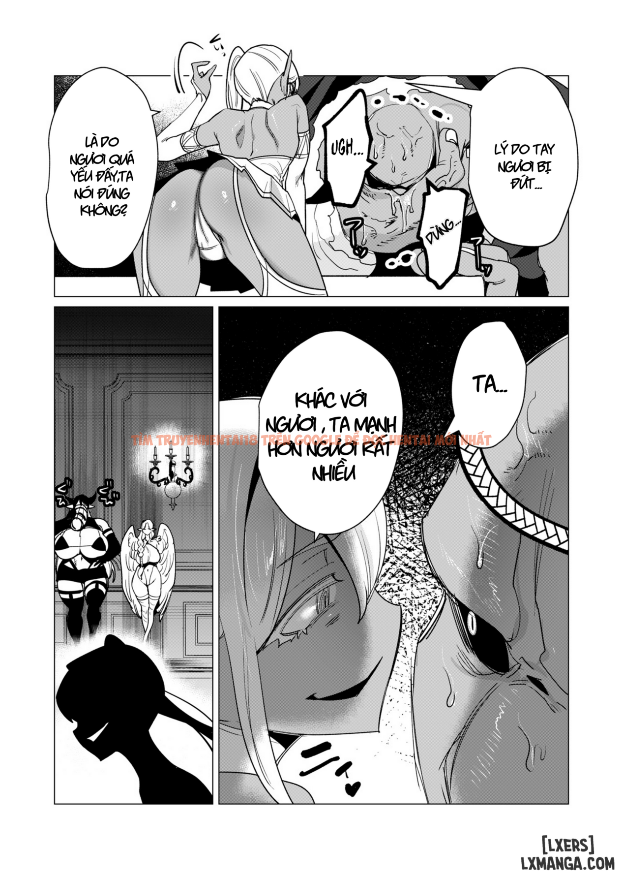 Trang truyện 26 trong truyện tranh The Hero Wants A Married Woman As A Reward - Chapter 14 : Dũng Sĩ và lời nguyền Dark Elf (Phần 1) - zhentaivn.pro