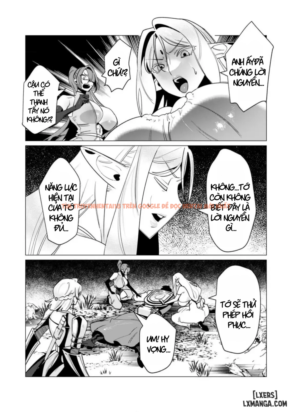 Trang truyện 28 trong truyện tranh The Hero Wants A Married Woman As A Reward - Chapter 14 : Dũng Sĩ và lời nguyền Dark Elf (Phần 1) - zhentaivn.pro